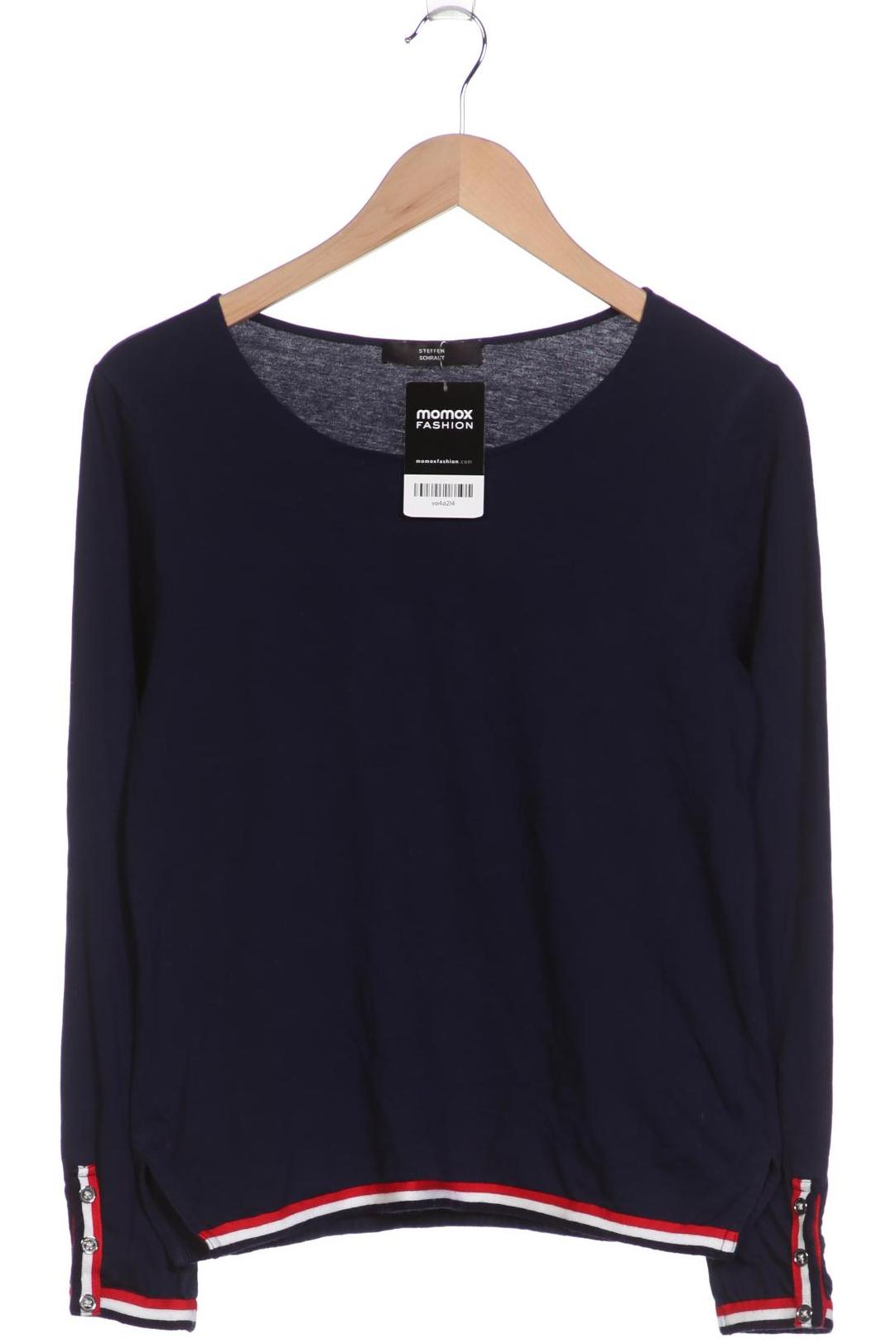 

Steffen Schraut Damen Langarmshirt, marineblau, Gr. 34
