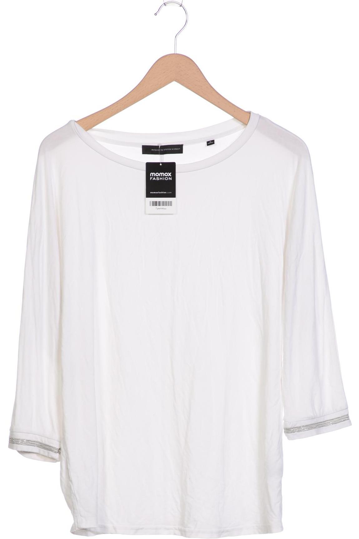 

Steffen Schraut Damen Langarmshirt, weiß, Gr. 38