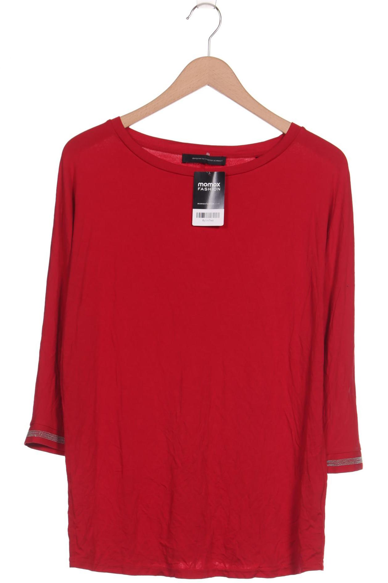

Steffen Schraut Damen Langarmshirt, rot, Gr. 40