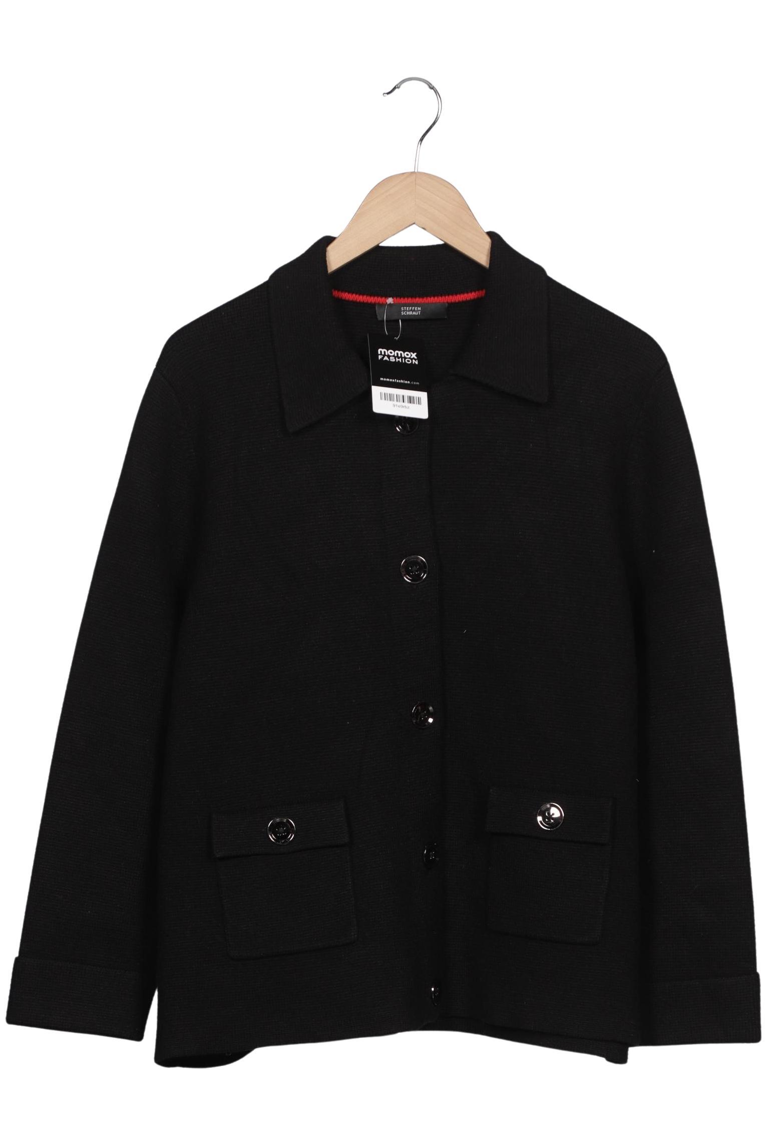 

Steffen Schraut Damen Strickjacke, schwarz, Gr. 48