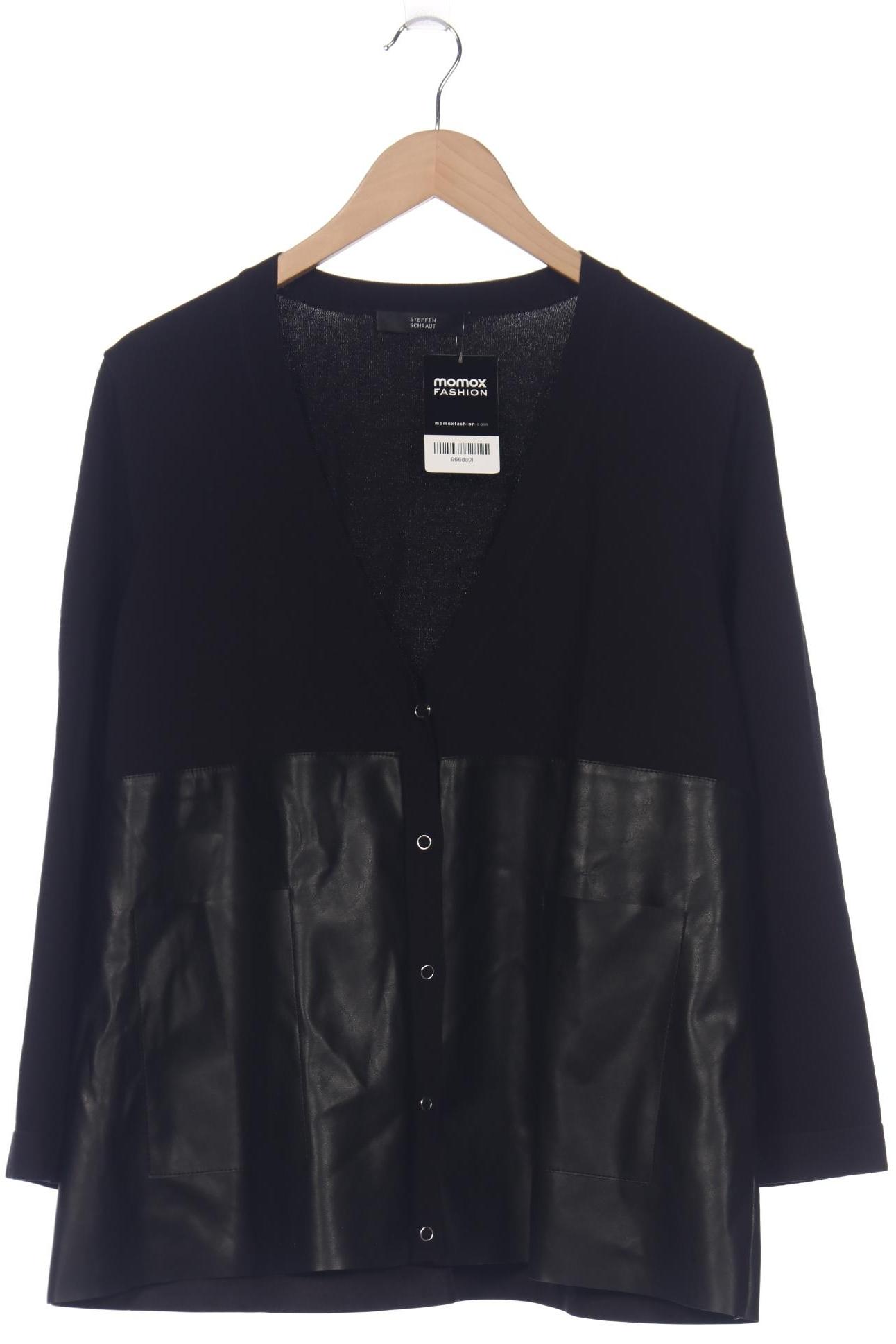 

Steffen Schraut Damen Strickjacke, schwarz, Gr. 46