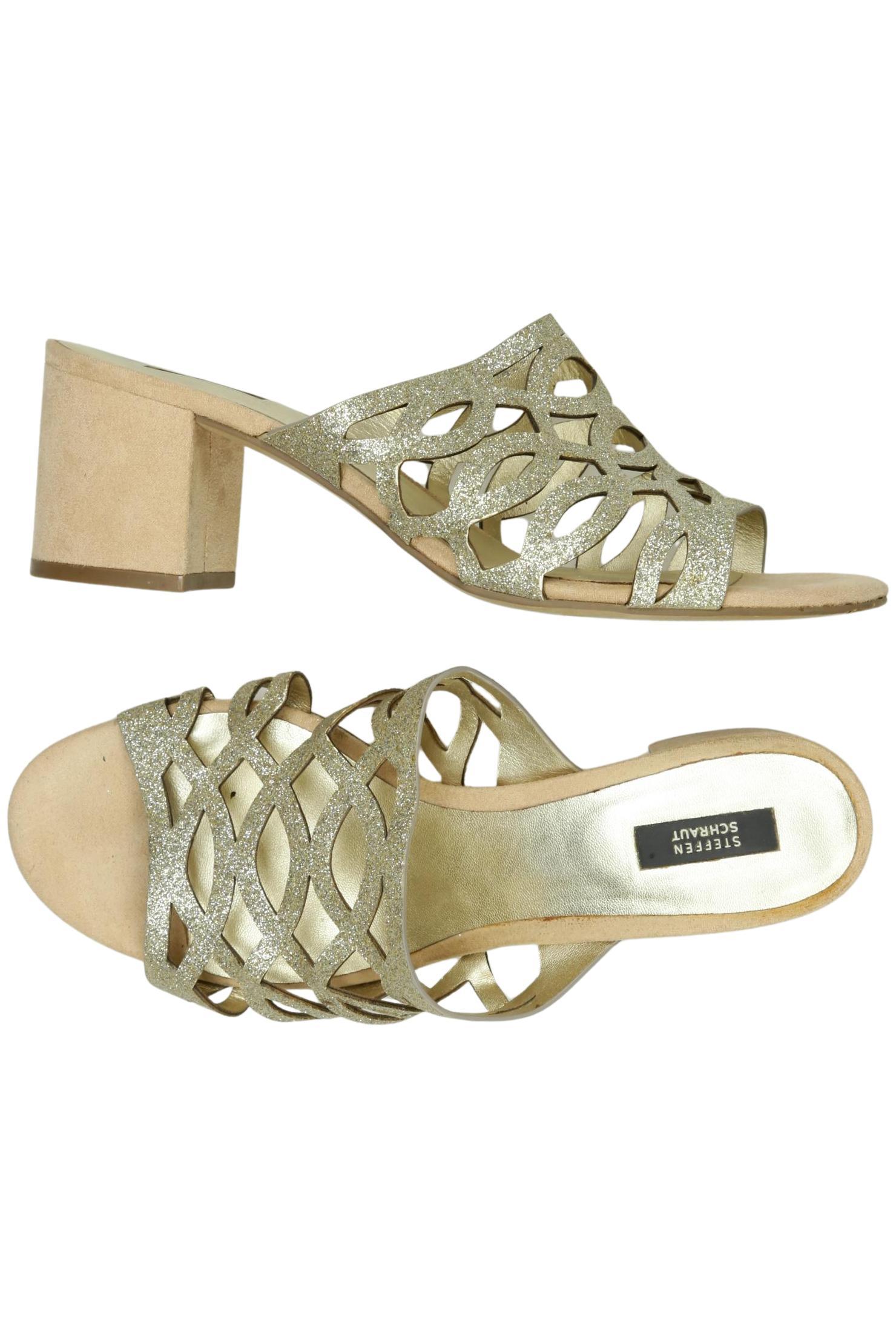 

Steffen Schraut Damen Sandale, gold, Gr. 38