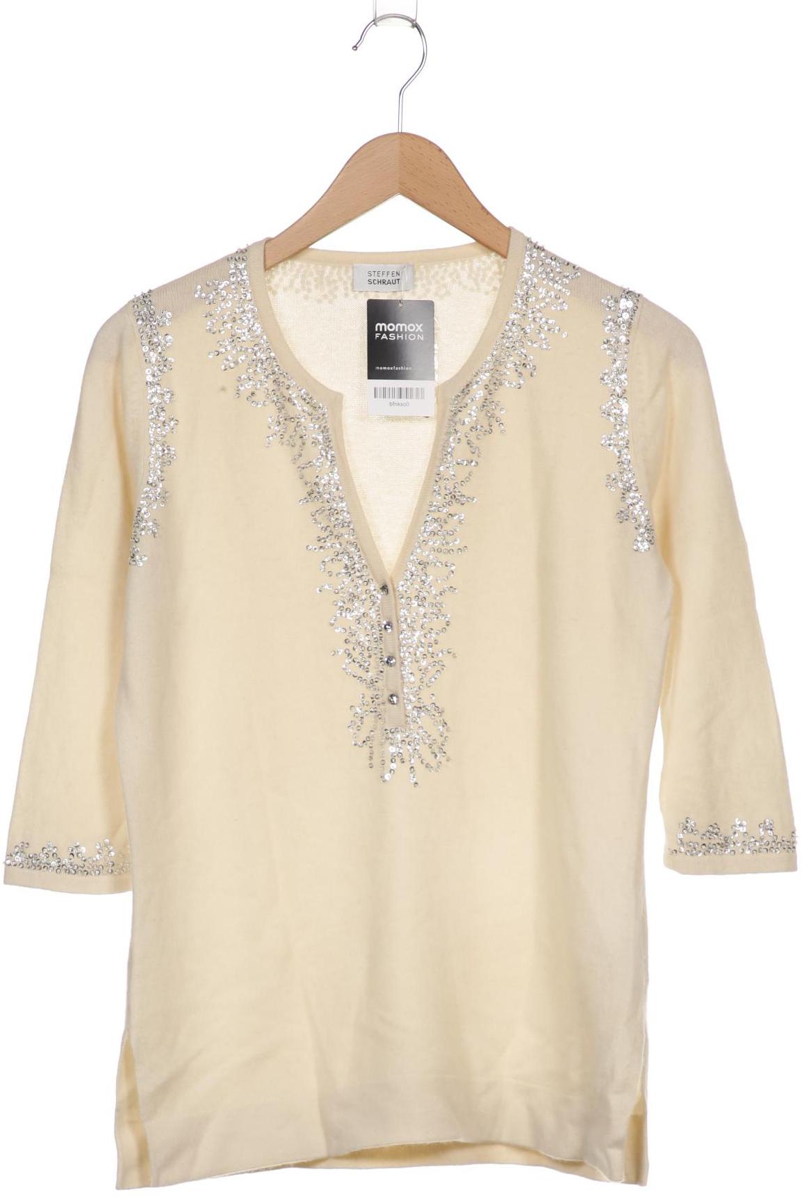 

Steffen Schraut Damen Pullover, cremeweiß
