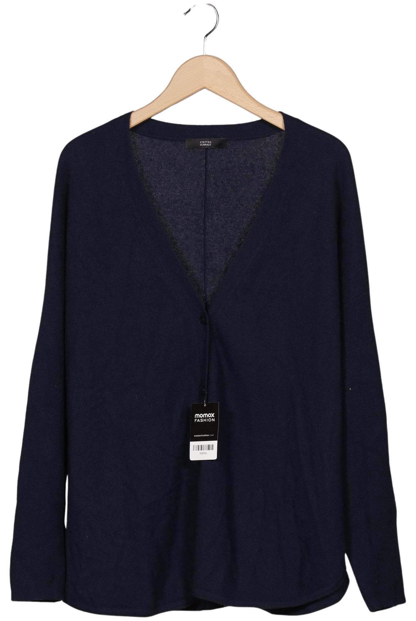 

Steffen Schraut Damen Strickjacke, marineblau, Gr. 48