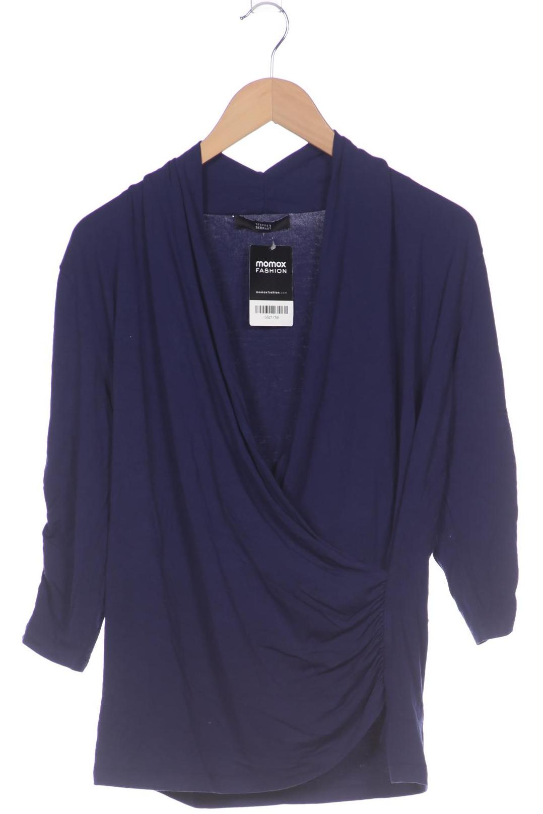 

Steffen Schraut Damen Langarmshirt, marineblau, Gr. 40