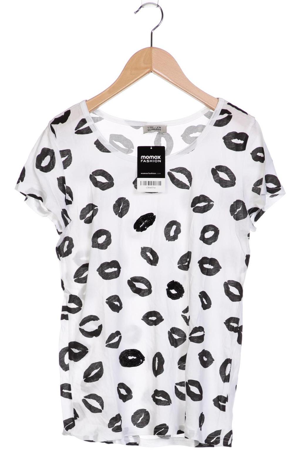

Steffen Schraut Damen T-Shirt, weiß, Gr. 36
