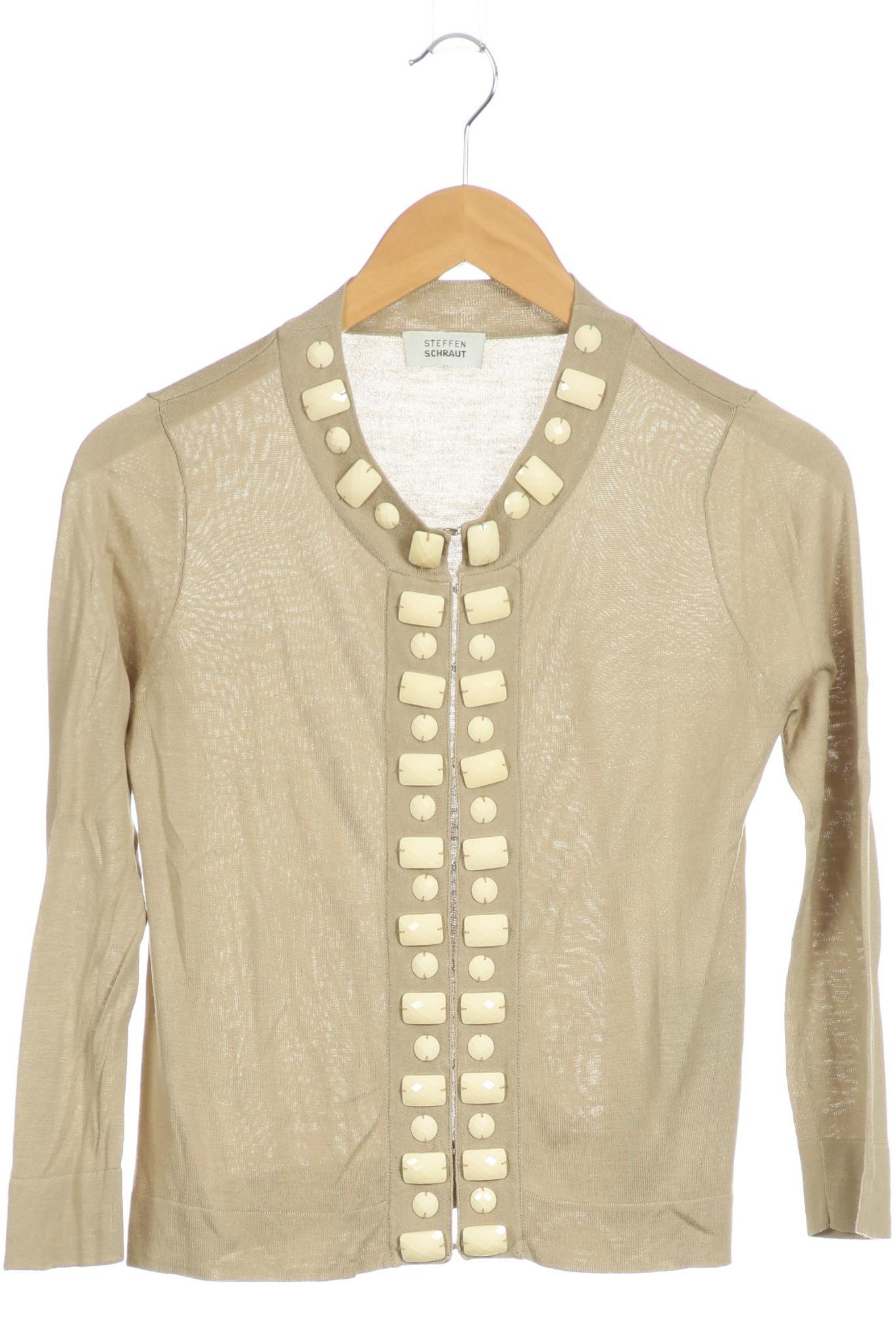 

Steffen Schraut Damen Strickjacke, beige, Gr. 34