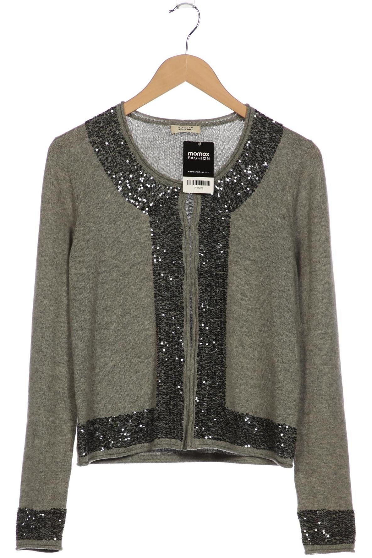 

Steffen Schraut Damen Strickjacke, grau, Gr. 42