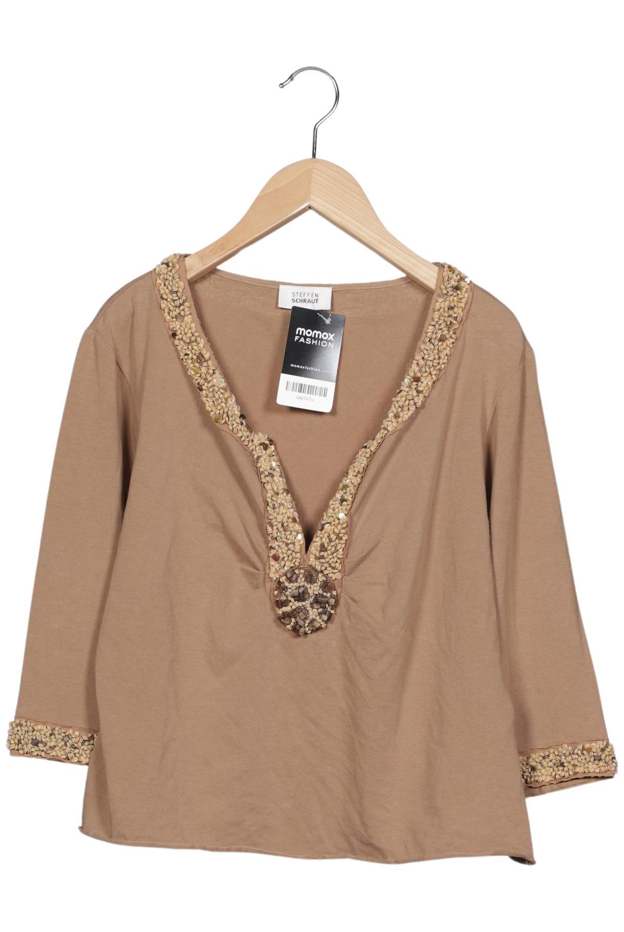 

Steffen Schraut Damen Langarmshirt, braun, Gr. 42