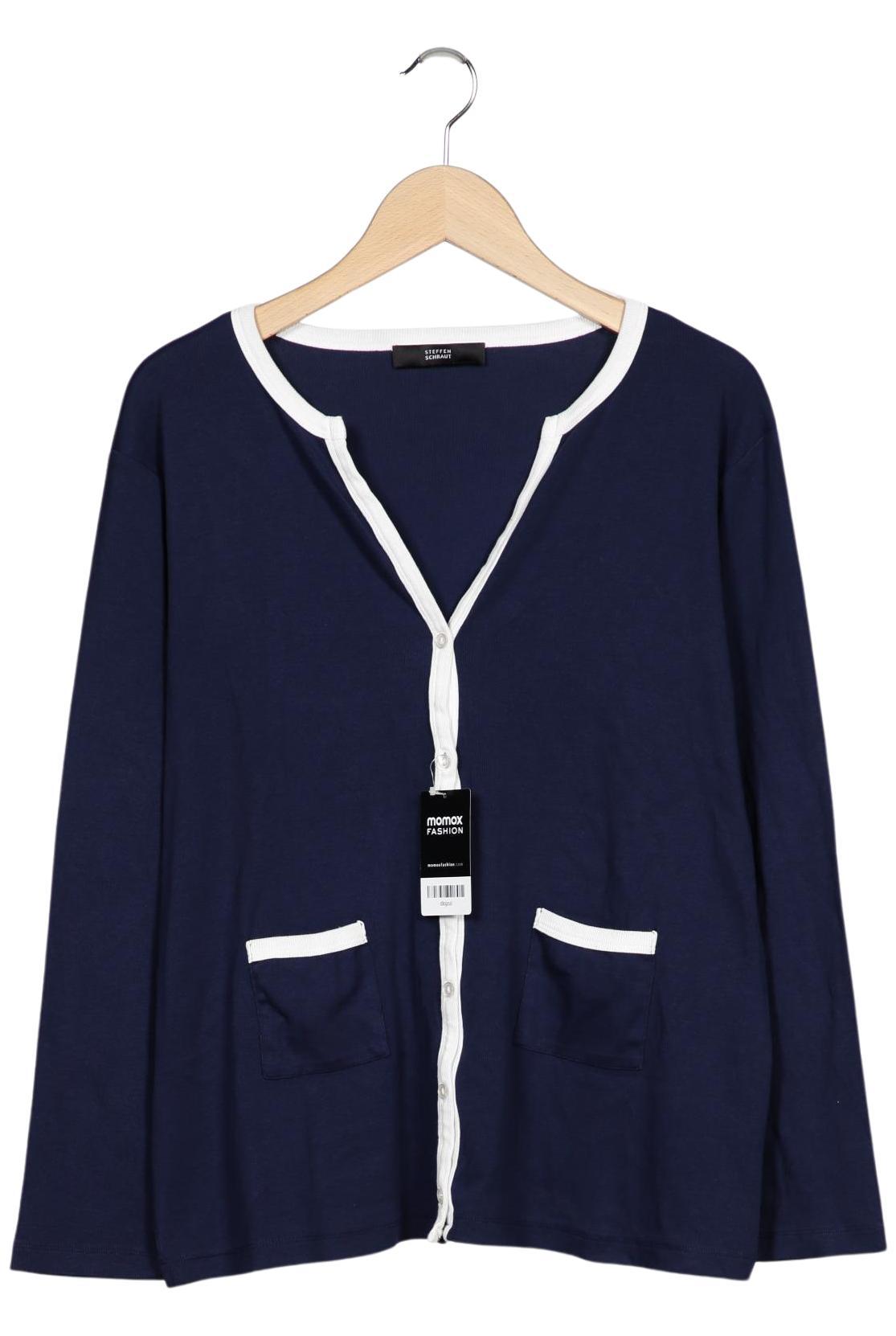 

Steffen Schraut Damen Strickjacke, marineblau, Gr. 48