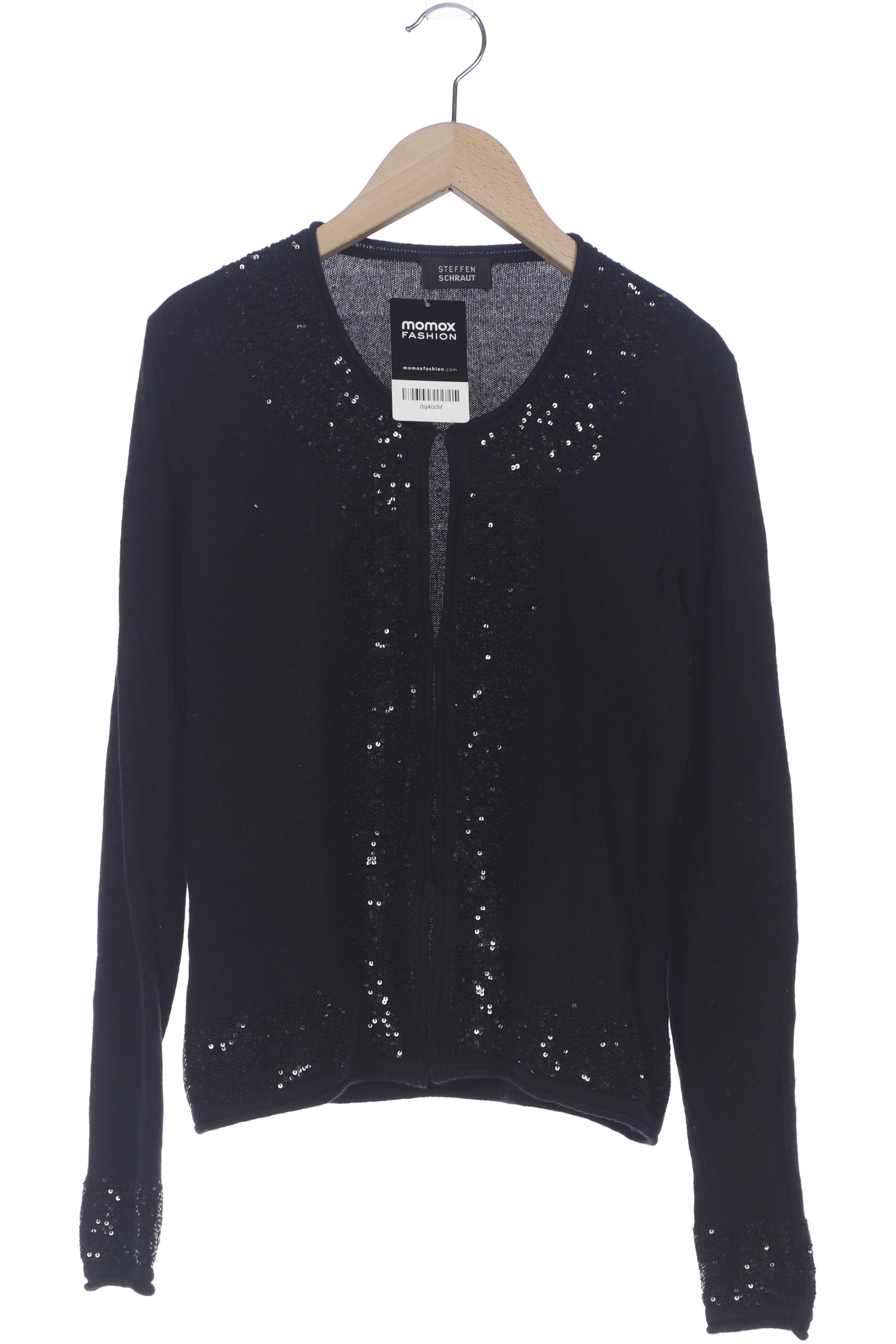 

Steffen Schraut Damen Strickjacke, schwarz, Gr. 36