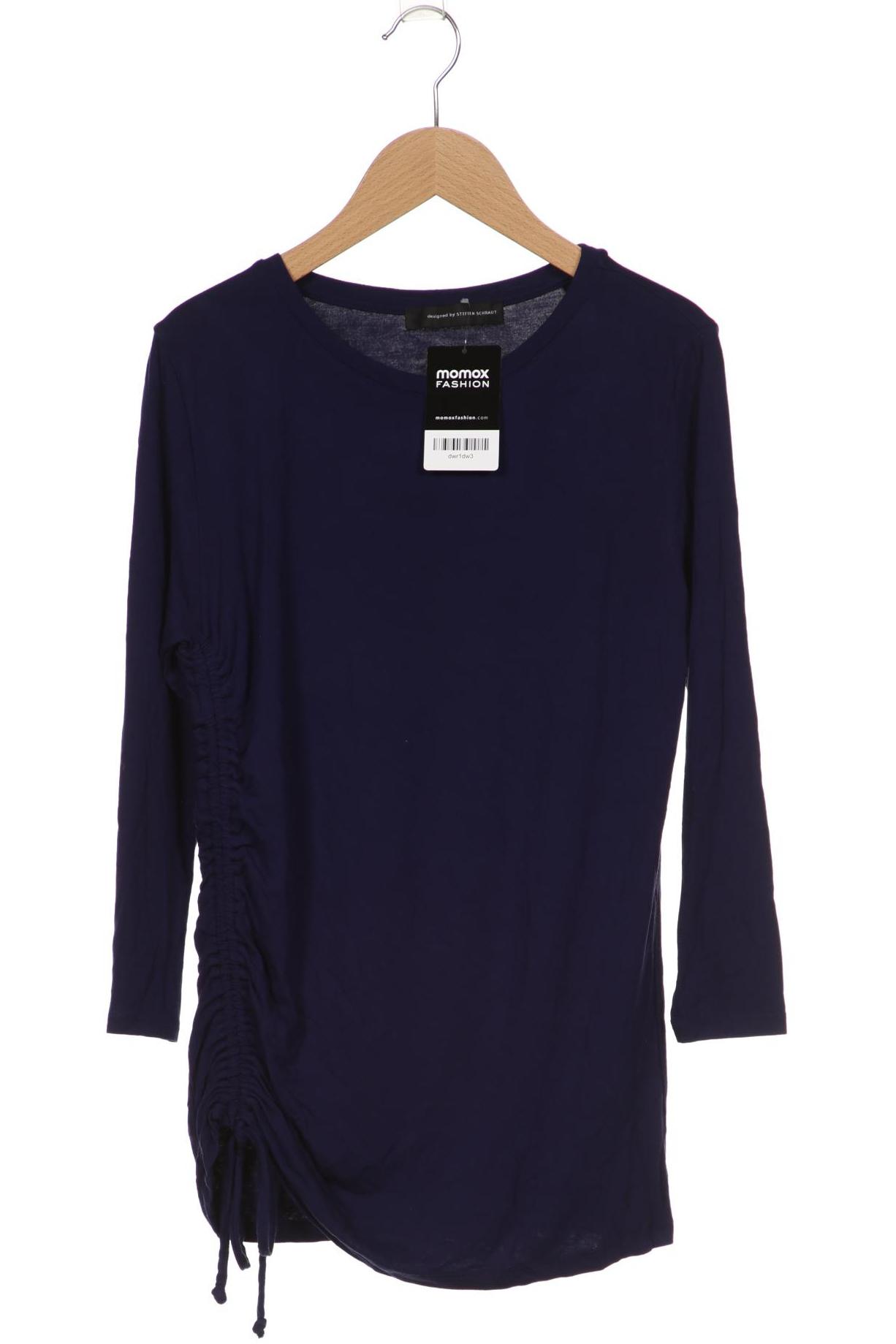 

Steffen Schraut Damen Langarmshirt, marineblau