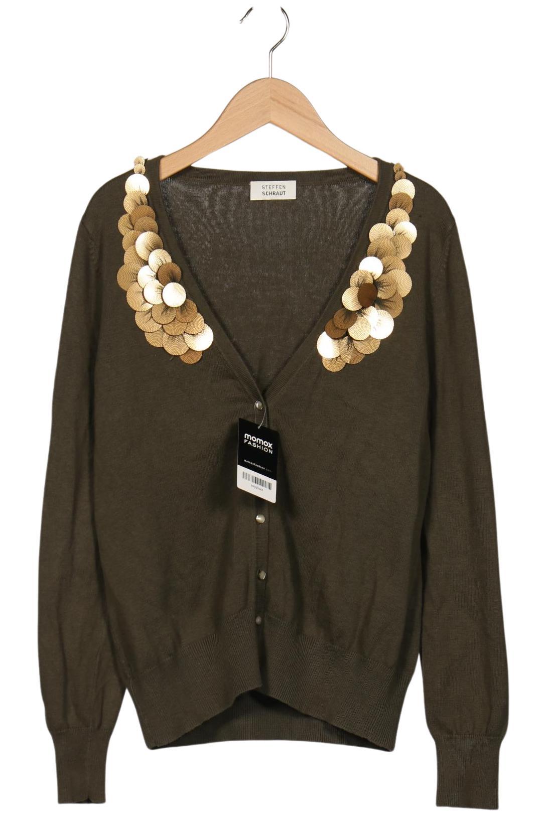 

Steffen Schraut Damen Strickjacke, grün, Gr. 36