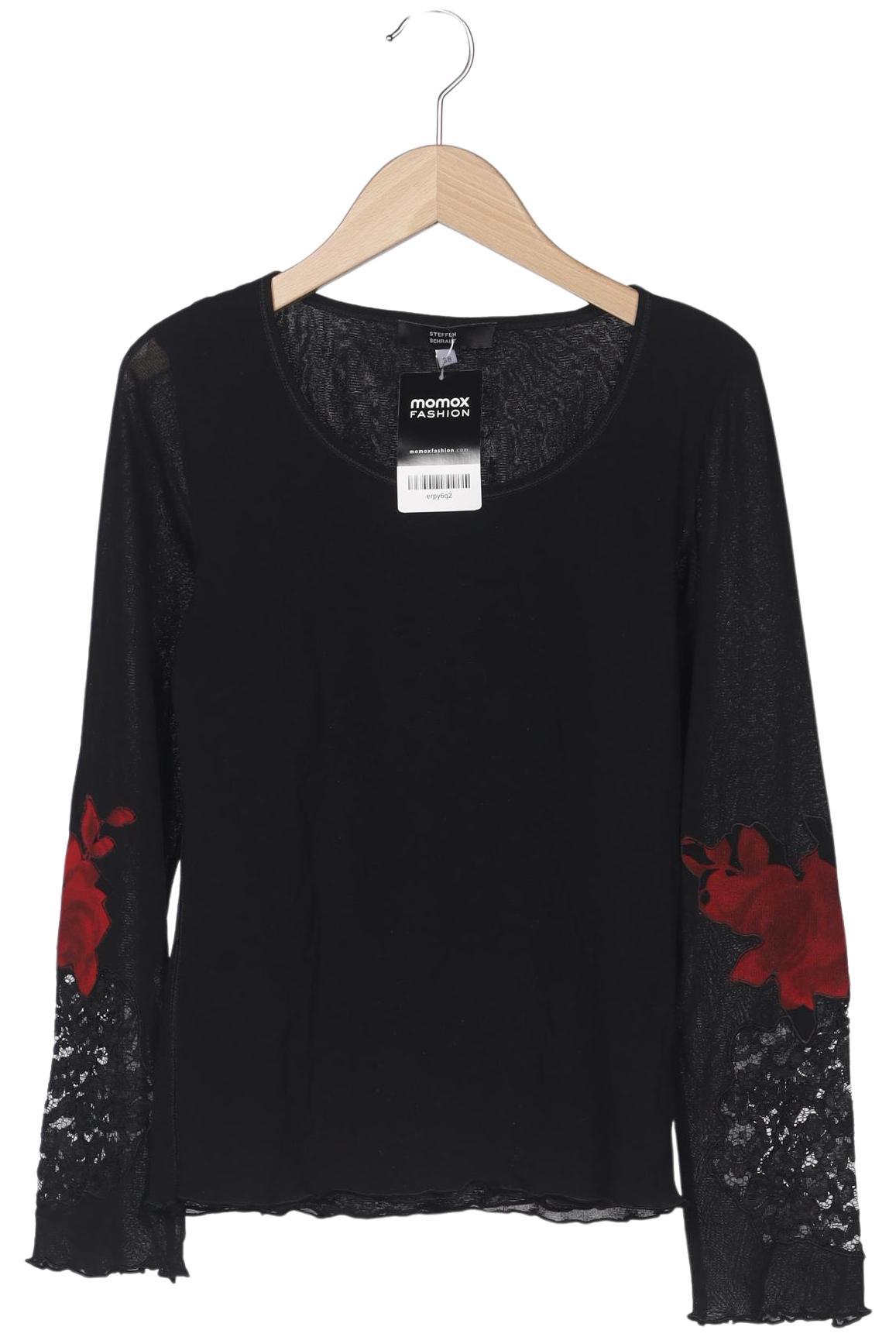 

Steffen Schraut Damen Langarmshirt, schwarz, Gr. 38