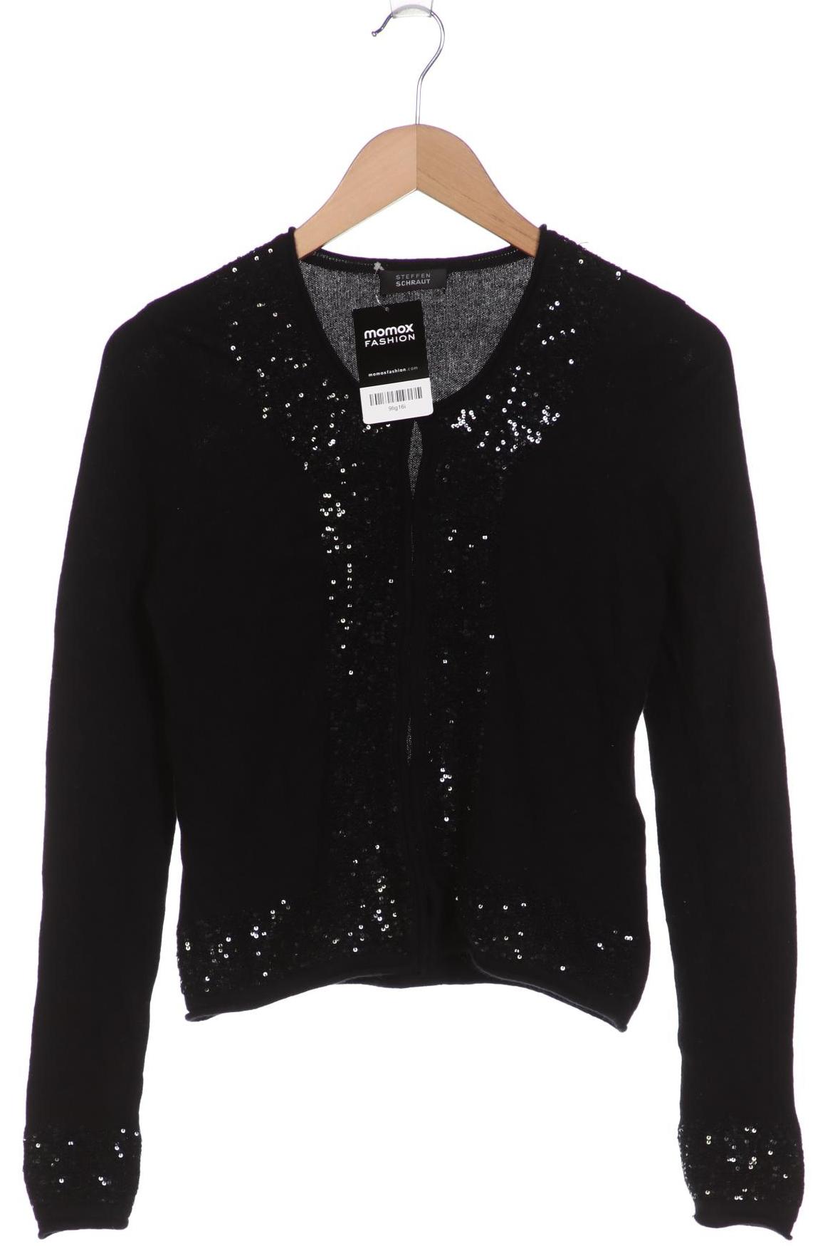 

Steffen Schraut Damen Strickjacke, schwarz, Gr. 38
