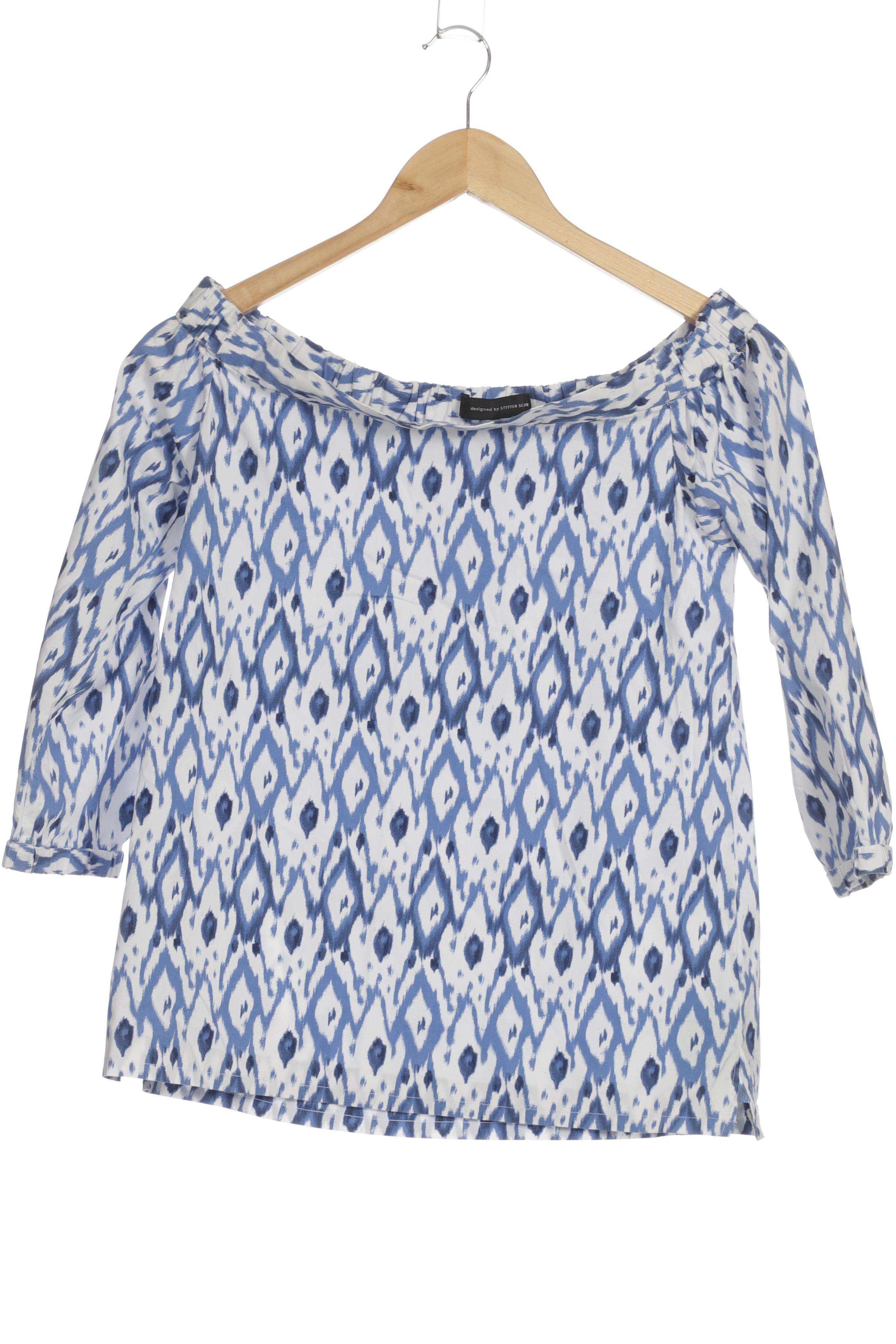 

Steffen Schraut Damen Langarmshirt, blau, Gr. 34