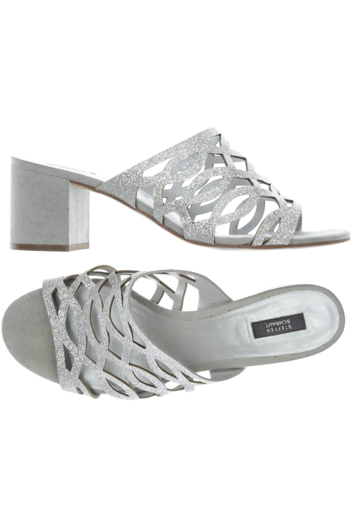 

Steffen Schraut Damen Sandale, silber, Gr. 40