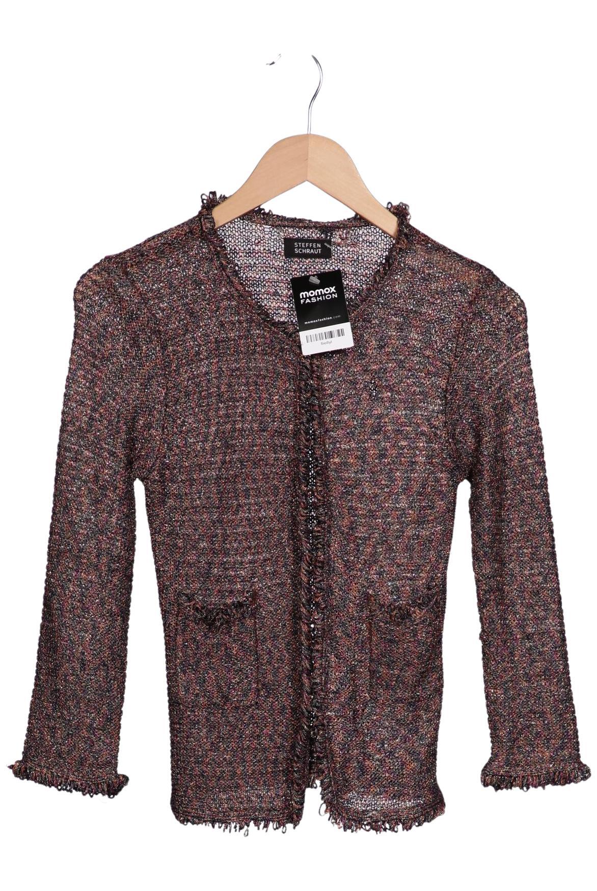 

Steffen Schraut Damen Strickjacke, mehrfarbig, Gr. 36