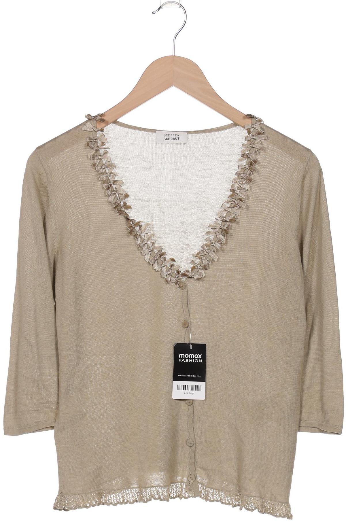 

Steffen Schraut Damen Strickjacke, beige, Gr. 40