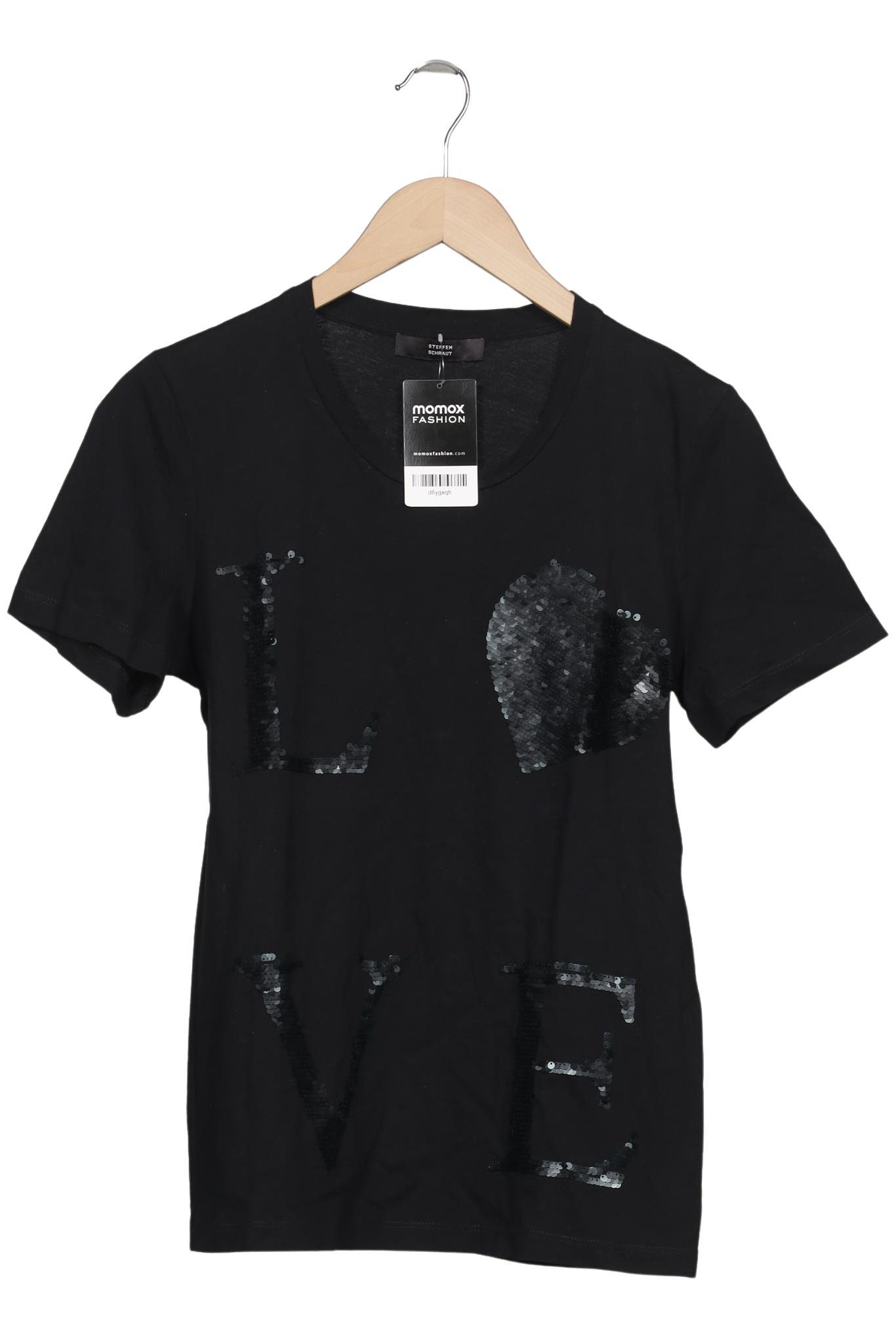 

Steffen Schraut Damen T-Shirt, schwarz, Gr. 36