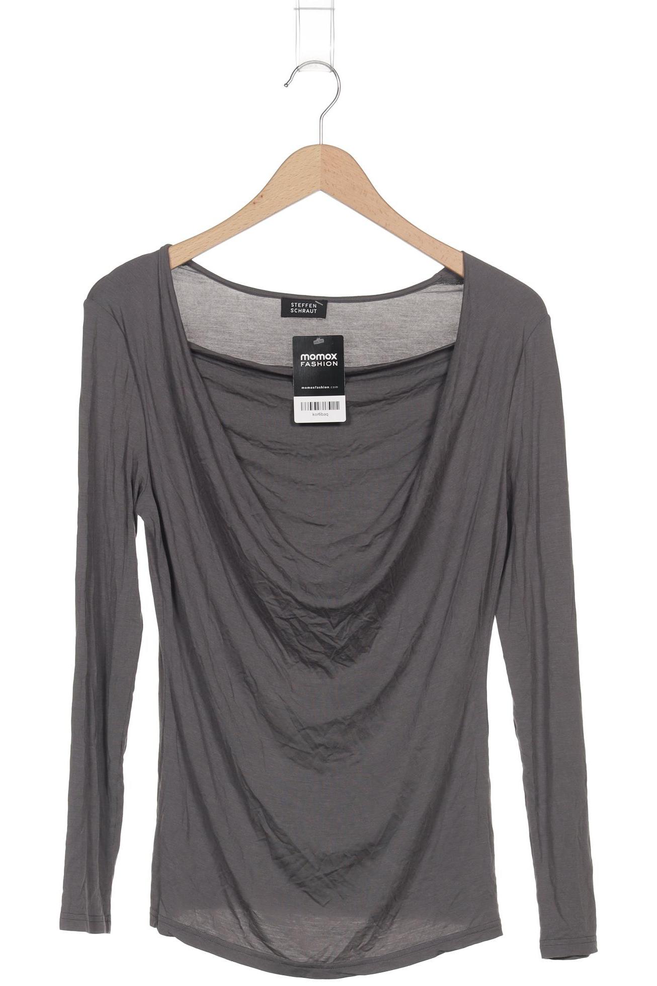 

Steffen Schraut Damen Langarmshirt, grau, Gr. 36