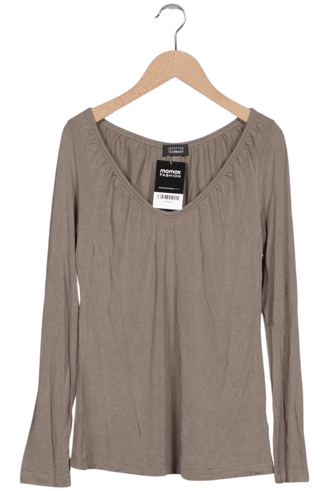 

Steffen Schraut Damen Langarmshirt, grau, Gr. 38