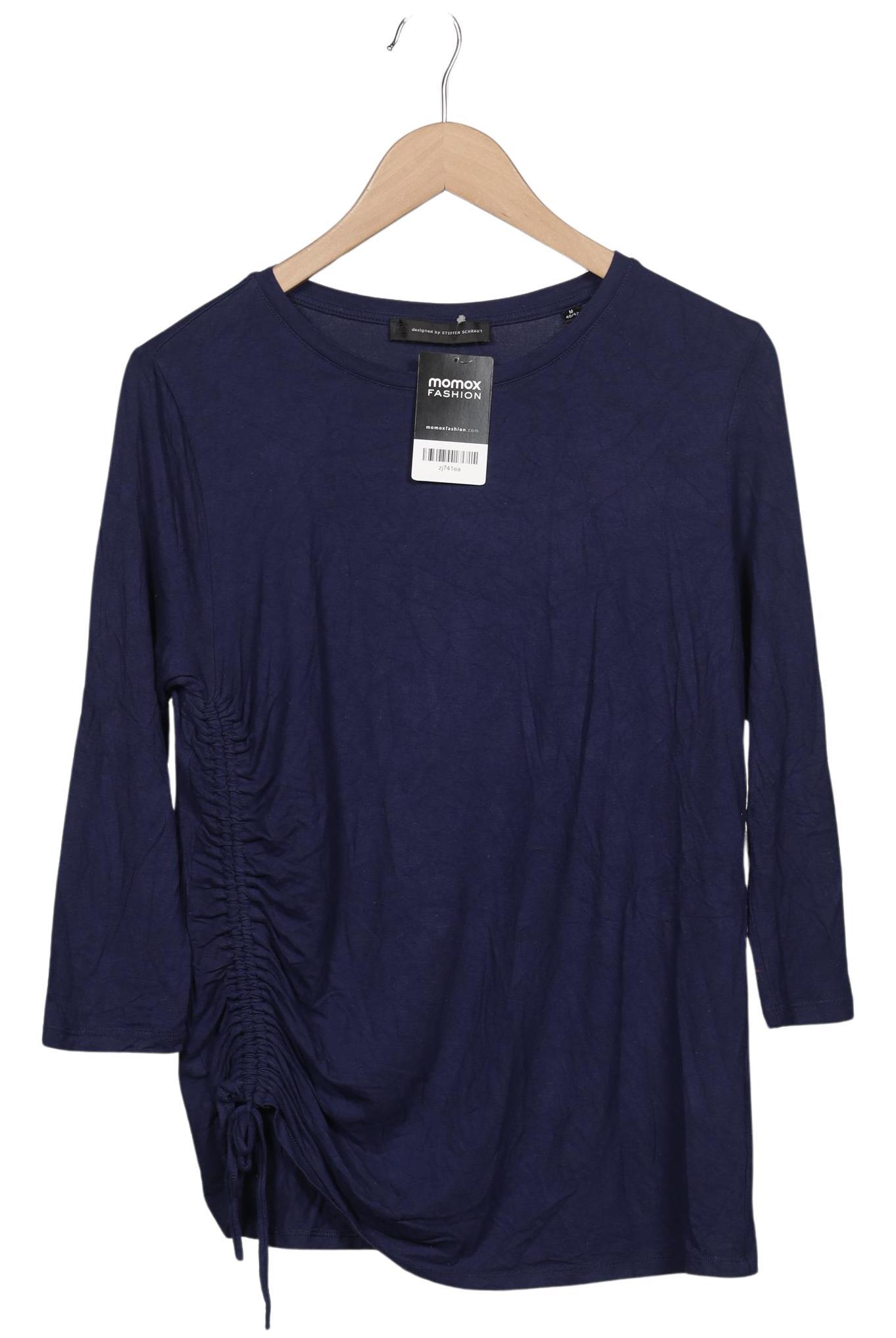 

Steffen Schraut Damen Langarmshirt, marineblau, Gr. 38