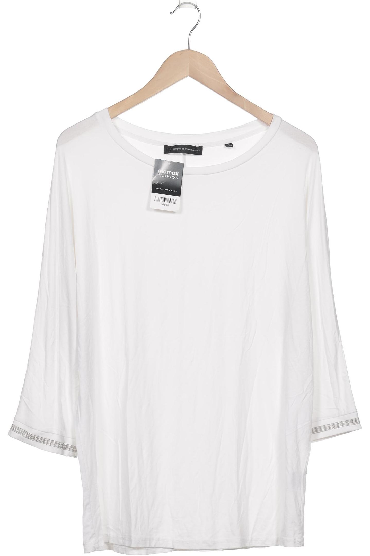 

Steffen Schraut Damen Langarmshirt, weiß, Gr. 42