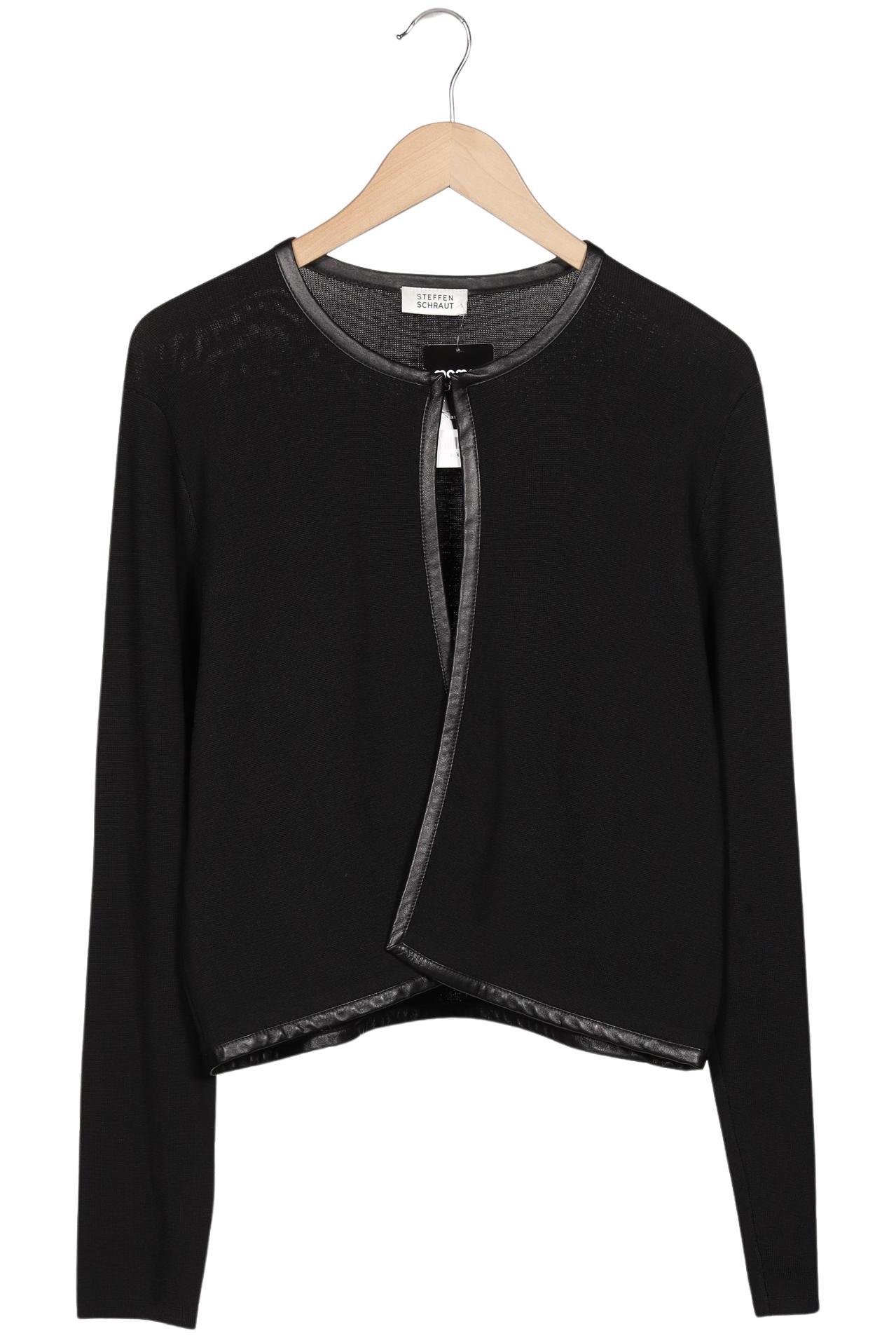 

Steffen Schraut Damen Strickjacke, schwarz, Gr. 42