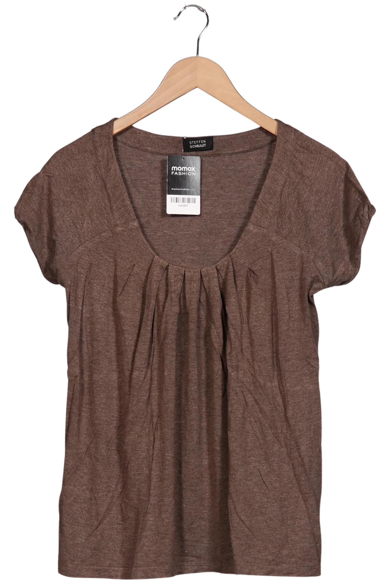 

Steffen Schraut Damen T-Shirt, braun, Gr. 38