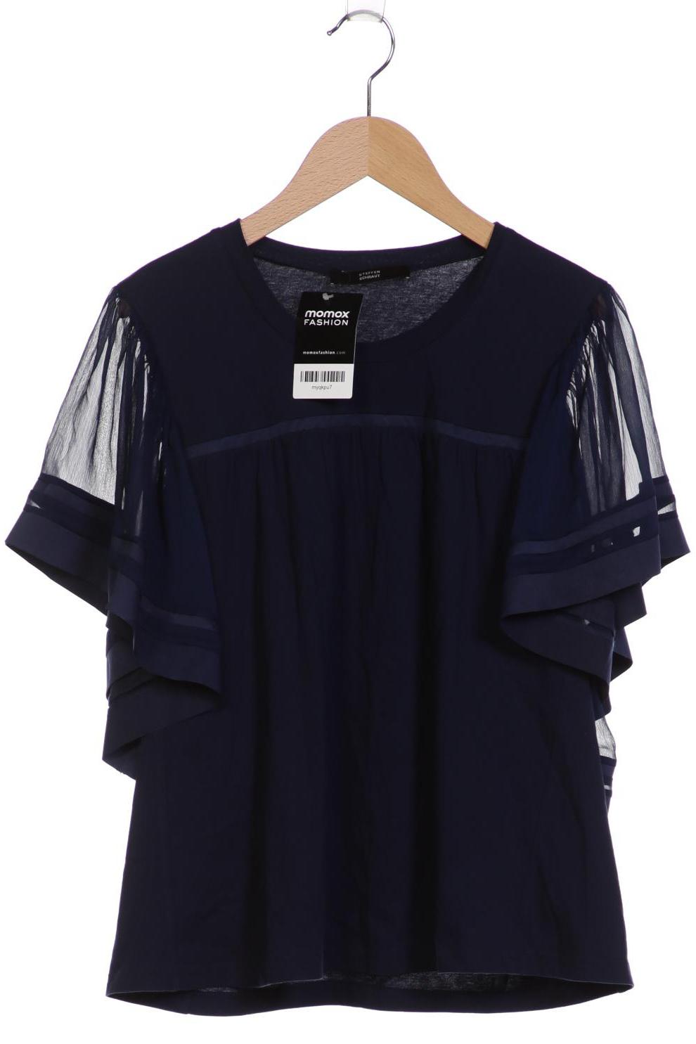 

Steffen Schraut Damen T-Shirt, marineblau, Gr. 34
