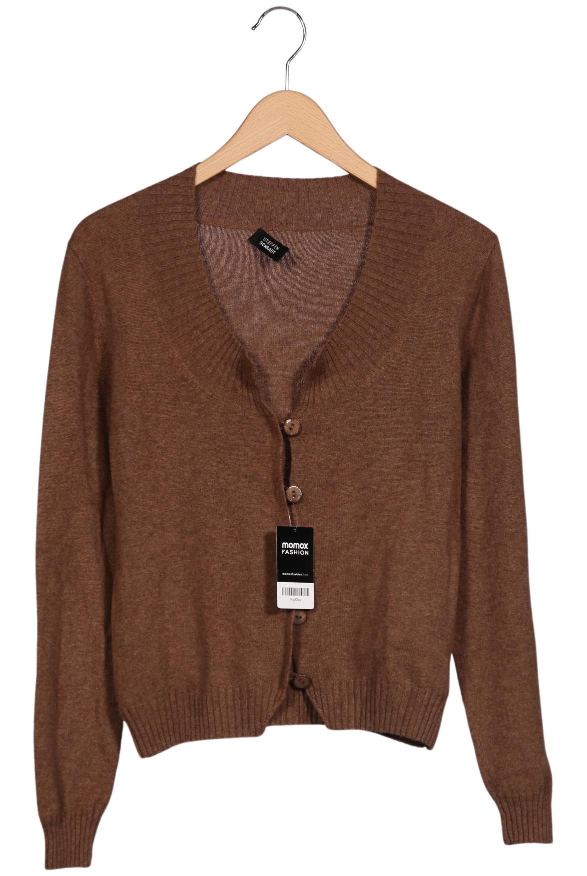 

Steffen Schraut Damen Strickjacke, braun, Gr. 40