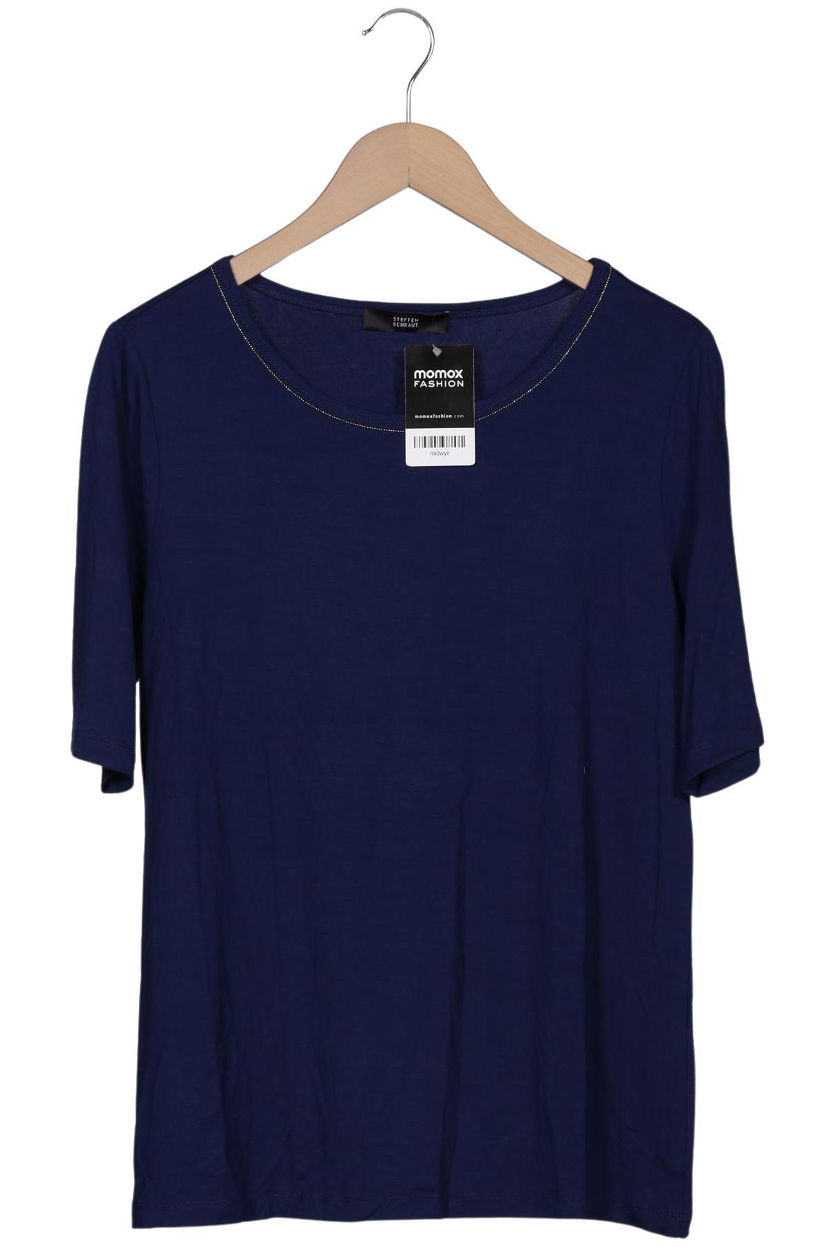

Steffen Schraut Damen T-Shirt, marineblau, Gr. 42