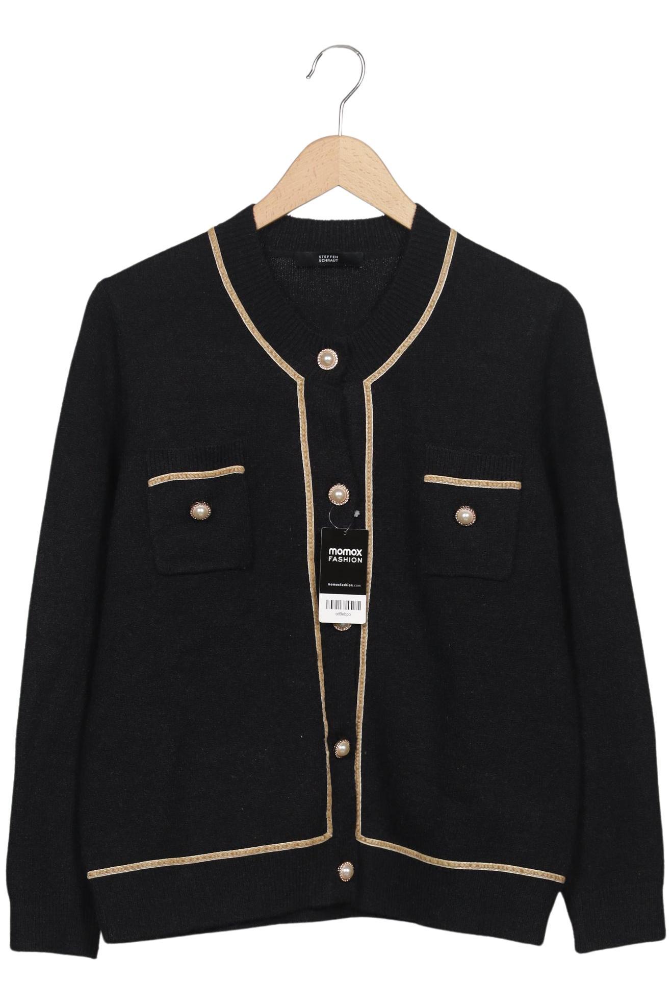 

Steffen Schraut Damen Strickjacke, schwarz, Gr. 44