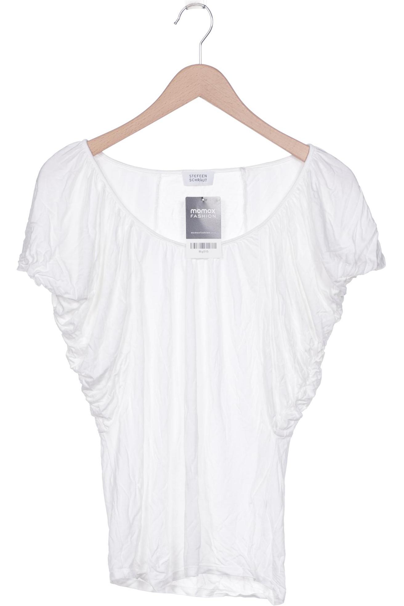 

Steffen Schraut Damen T-Shirt, weiß, Gr. 36