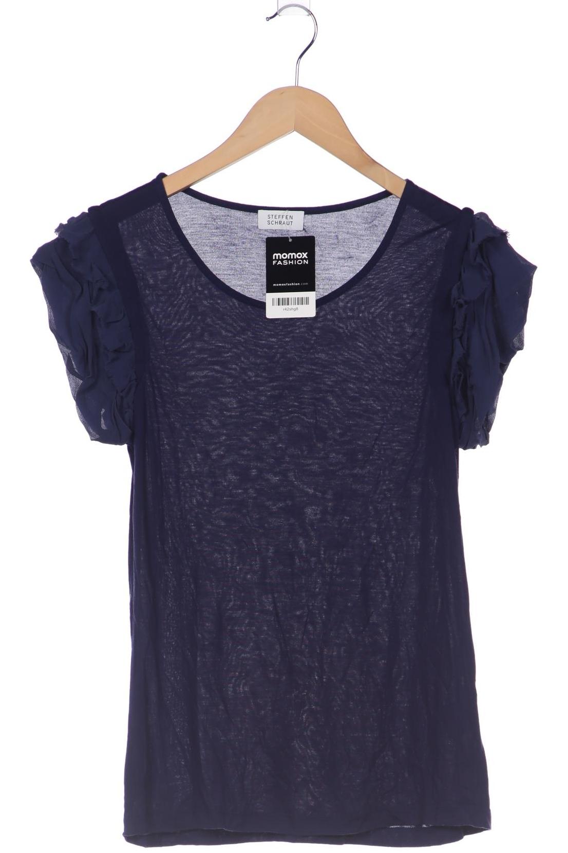 

Steffen Schraut Damen T-Shirt, marineblau, Gr. 38