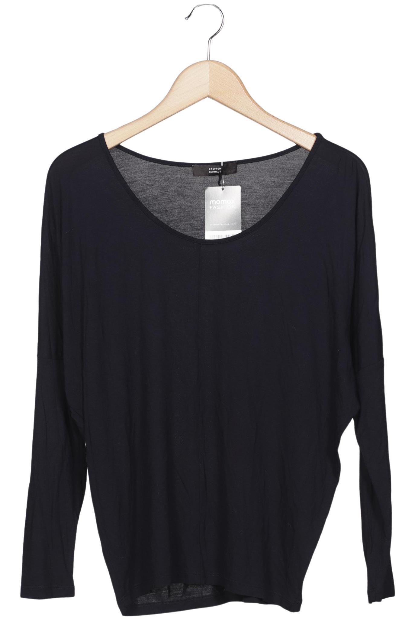 

Steffen Schraut Damen Langarmshirt, marineblau, Gr. 36