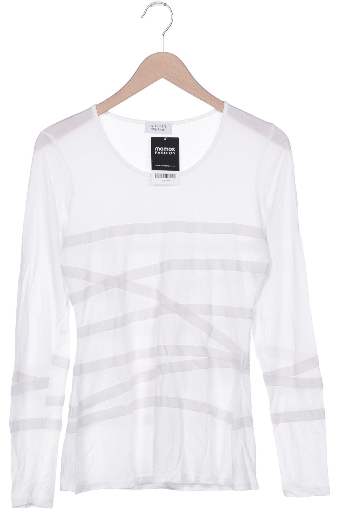 

Steffen Schraut Damen Langarmshirt, weiß