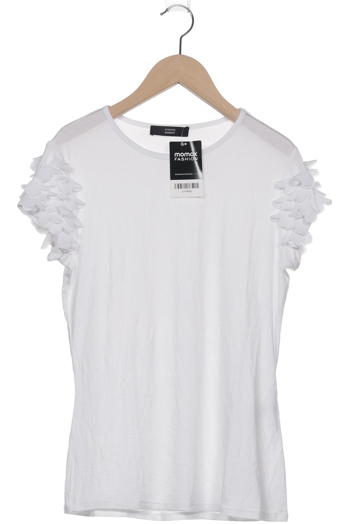 

Steffen Schraut Damen T-Shirt, weiß, Gr. 34