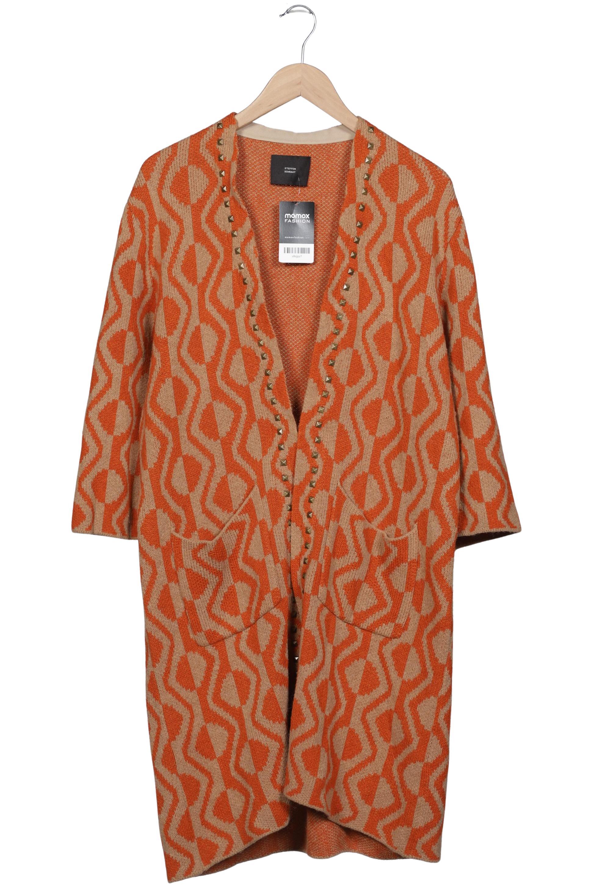

Steffen Schraut Damen Strickjacke, orange, Gr. 44
