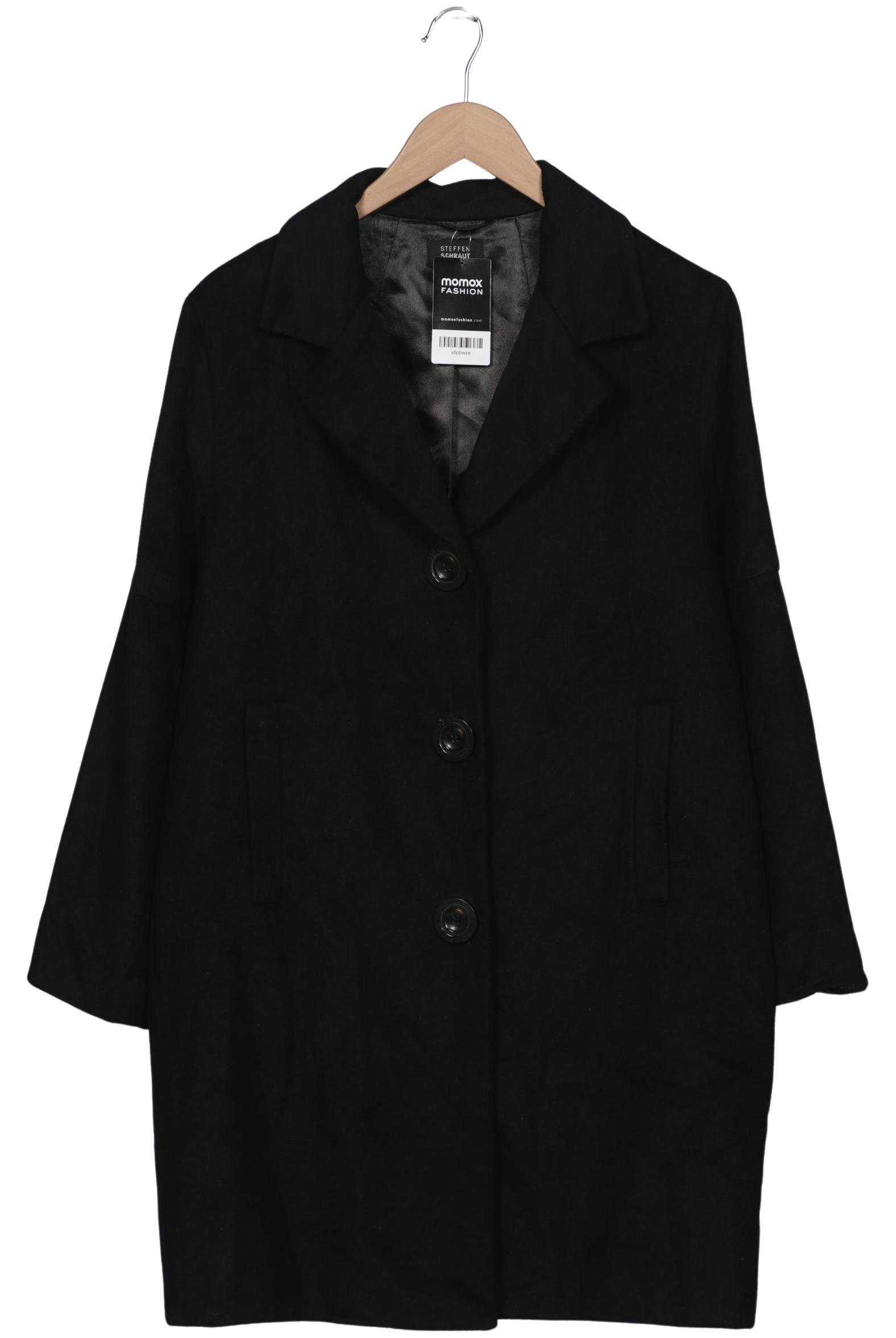 

Steffen Schraut Damen Mantel, schwarz, Gr. 44