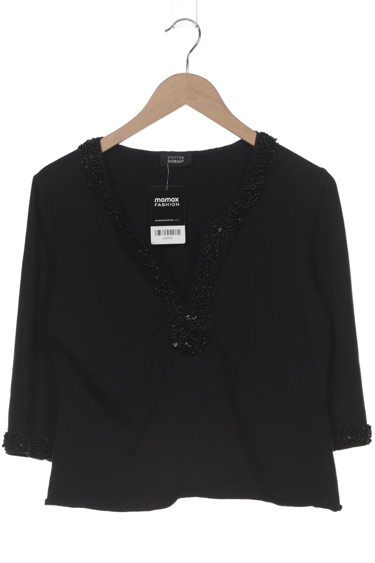 

Steffen Schraut Damen Langarmshirt, schwarz, Gr. 40