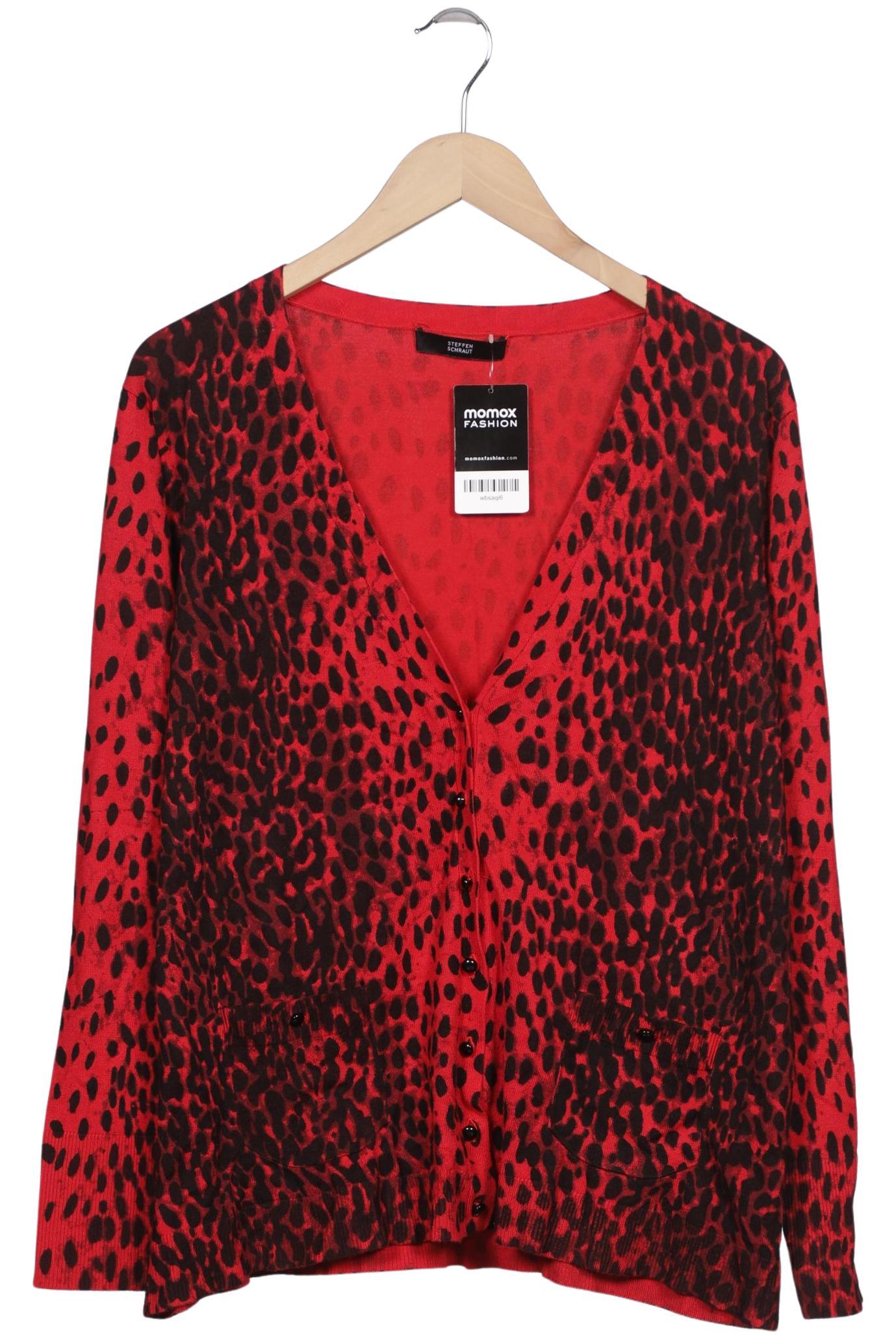

Steffen Schraut Damen Strickjacke, rot, Gr. 48