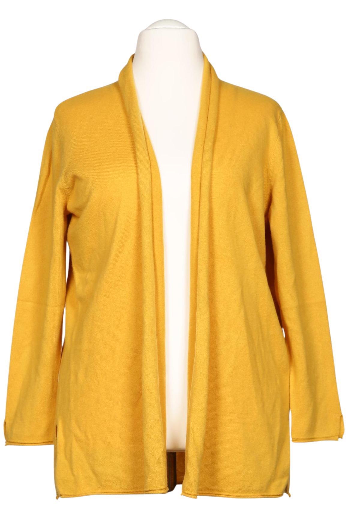 

Steffen Schraut Damen Strickjacke, gelb, Gr. 48