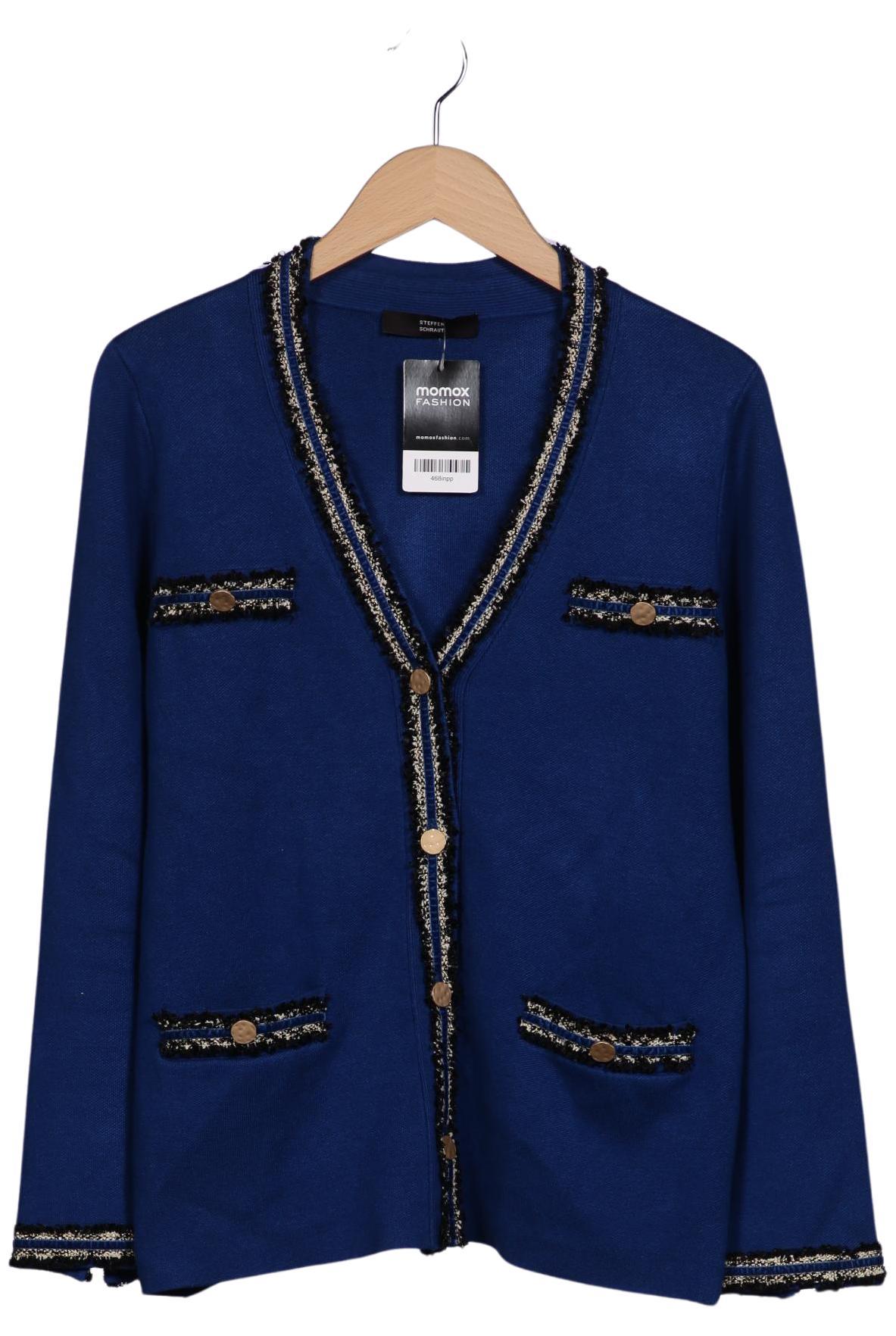 

Steffen Schraut Damen Strickjacke, marineblau, Gr. 38