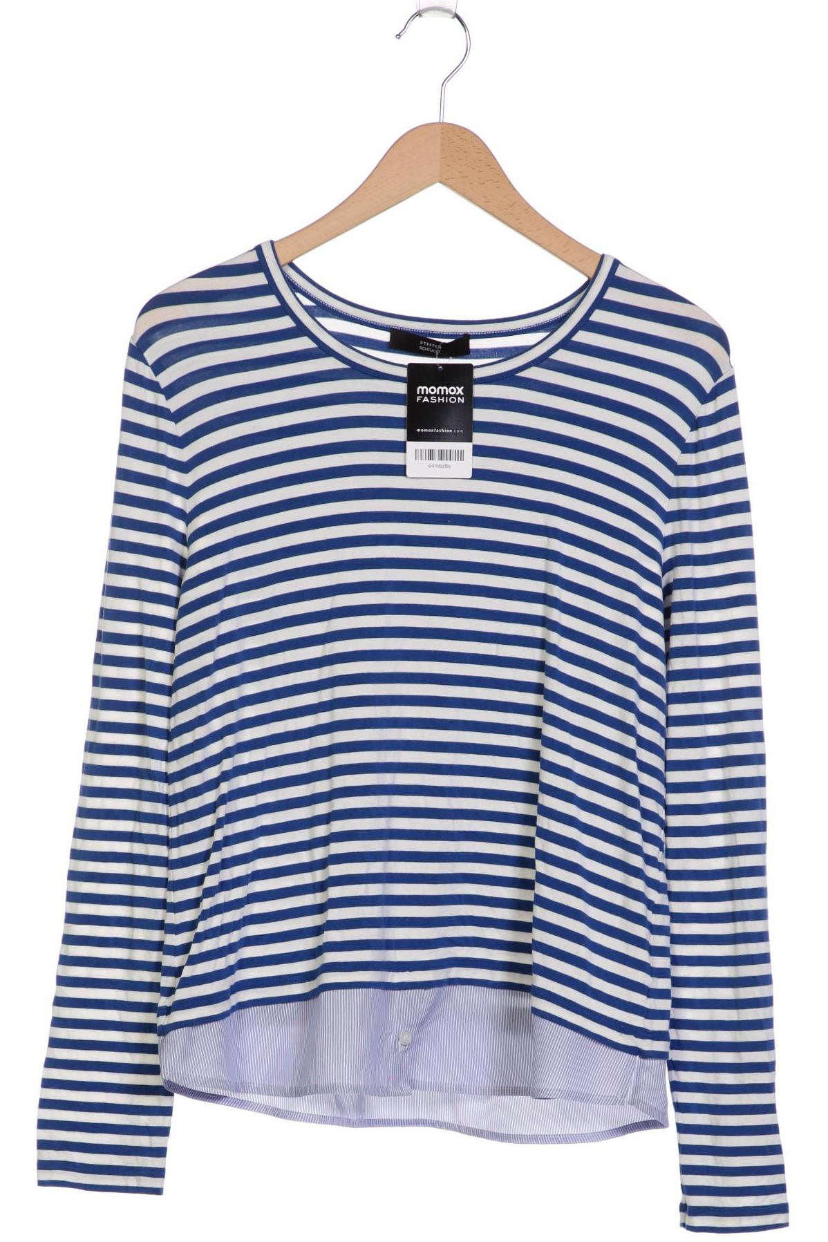 

Steffen Schraut Damen Langarmshirt, blau, Gr. 40