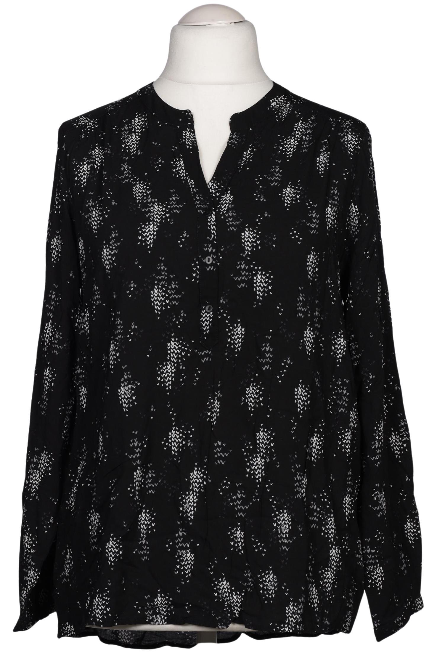 

stehmann Damen Bluse, schwarz, Gr. 42