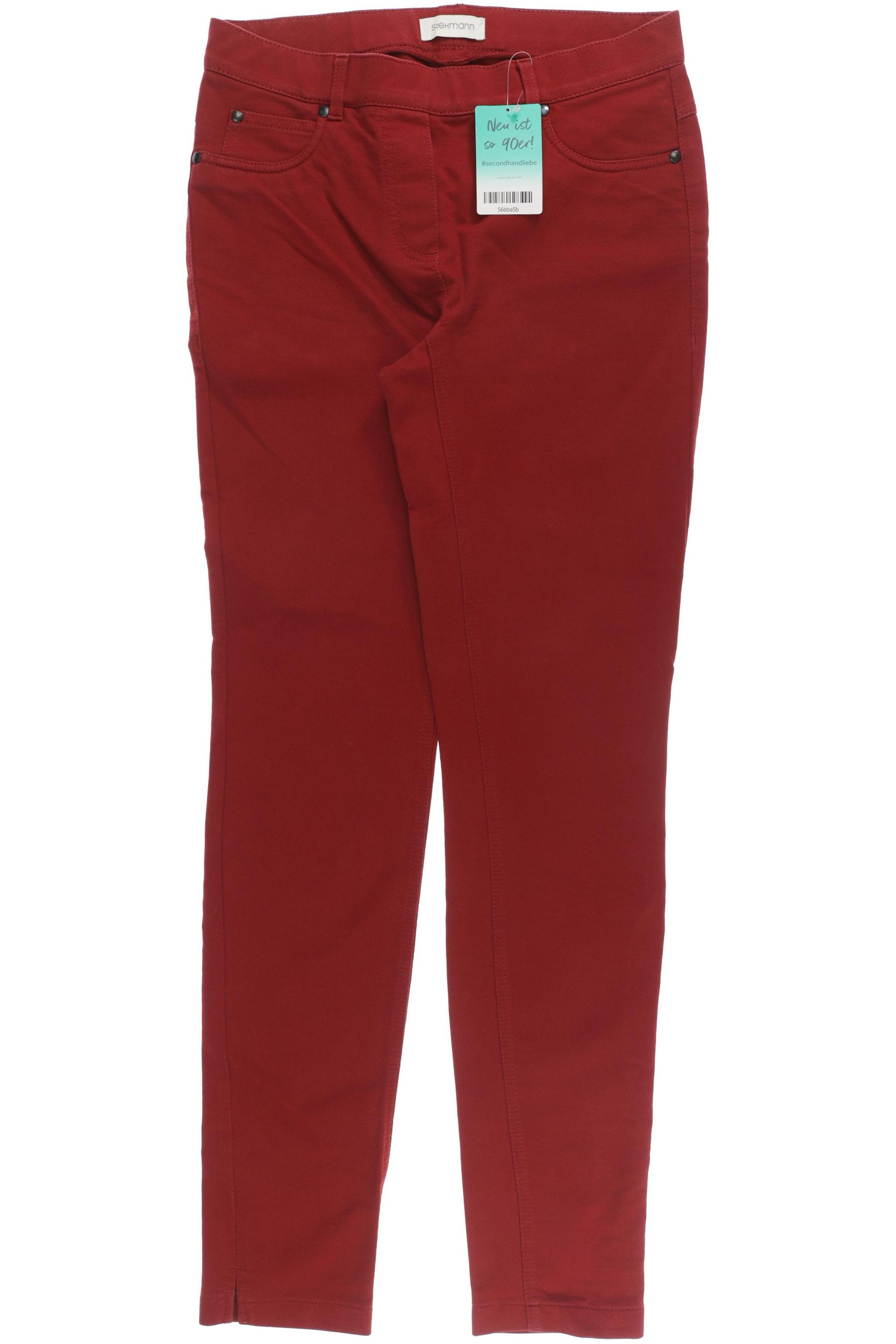 

stehmann Damen Jeans, rot, Gr. 38