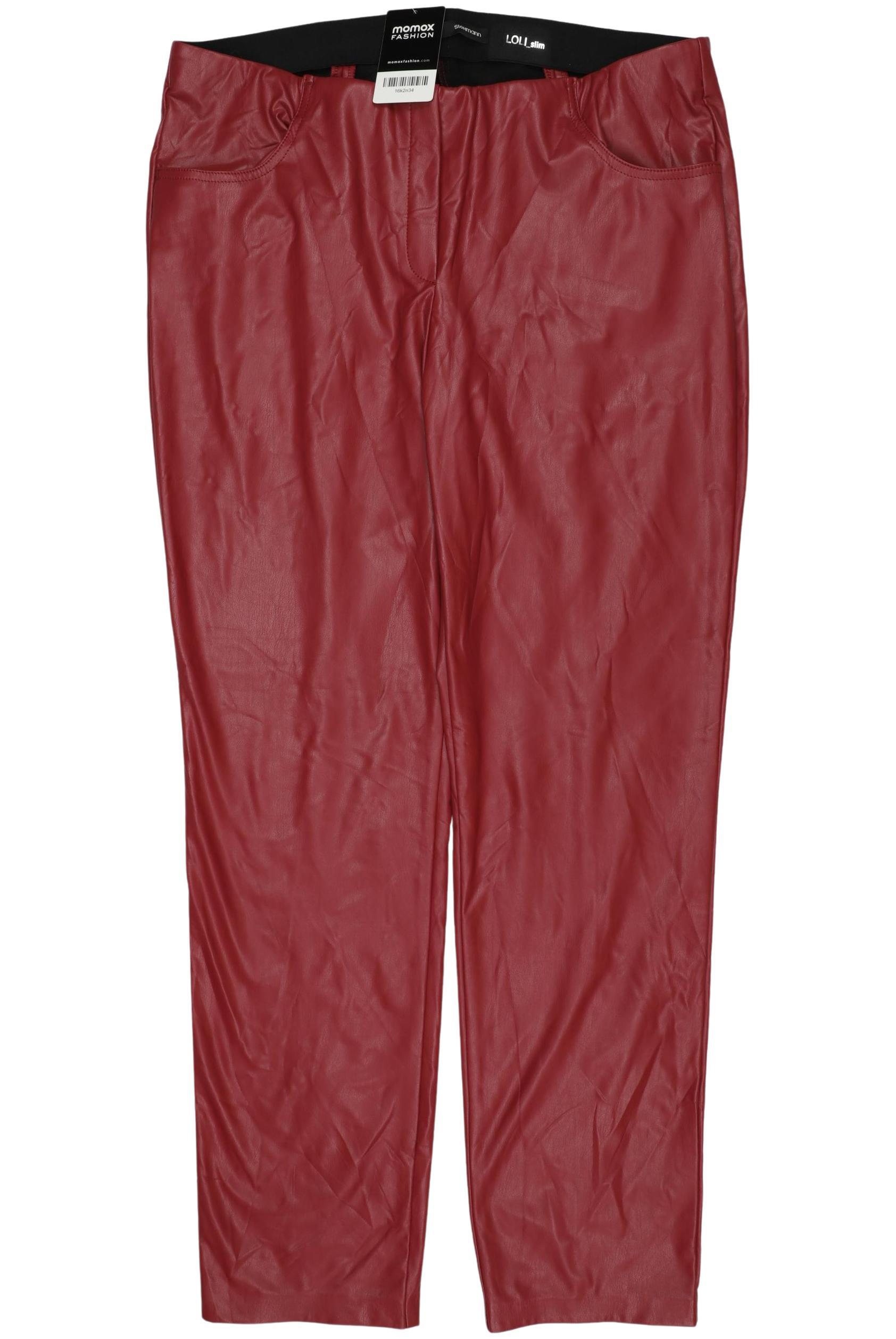 

stehmann Damen Stoffhose, rot, Gr. 46