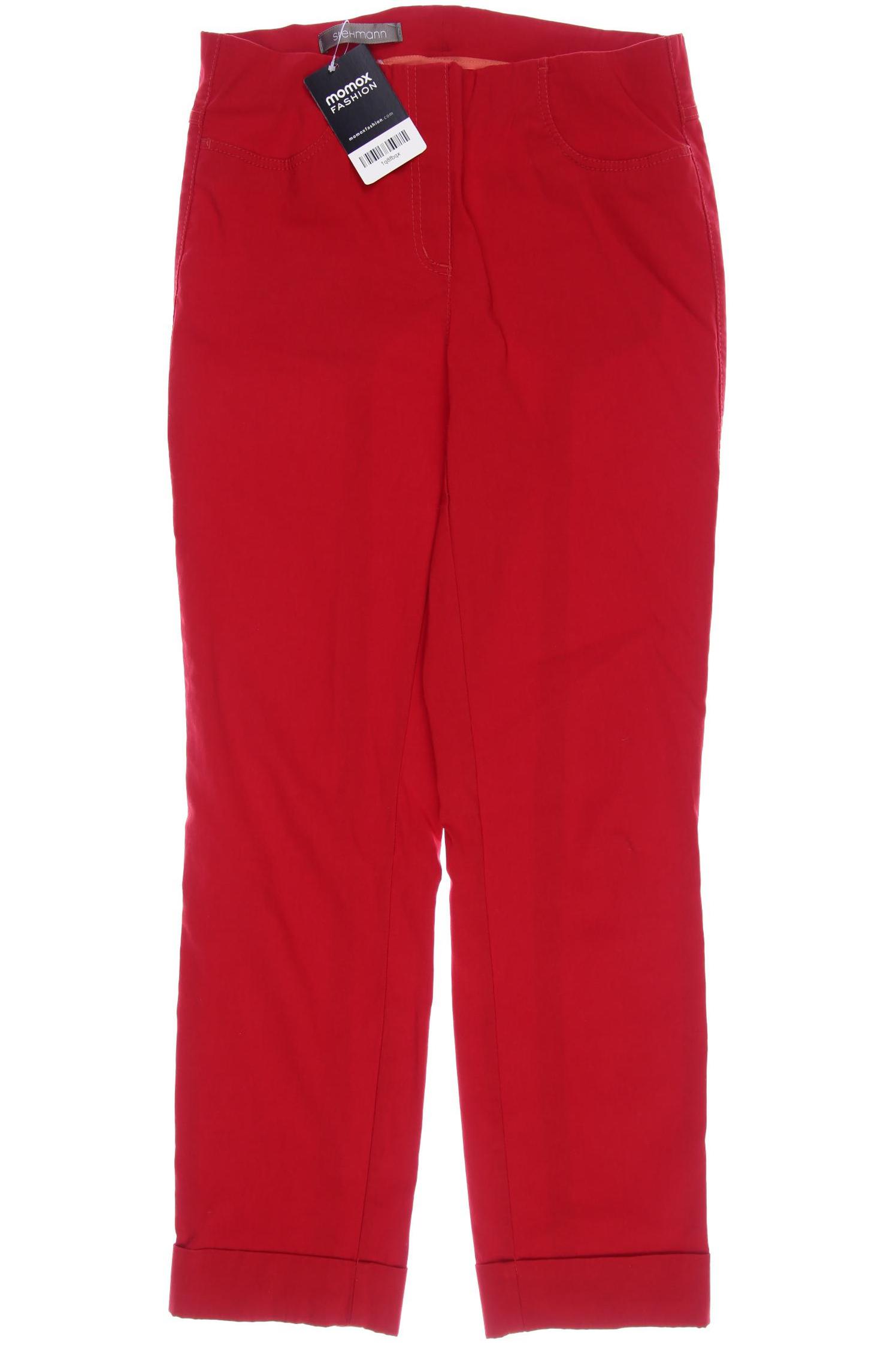 

stehmann Damen Stoffhose, rot